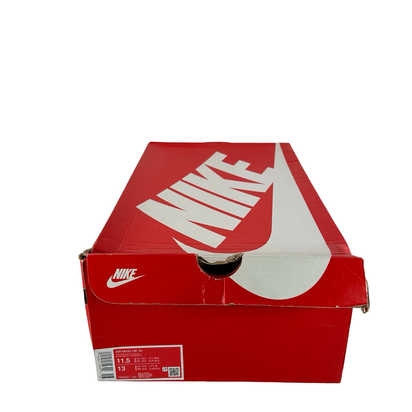 DD8557 100 Nike Air Max 2 CB '94 White Varsity Royal (2021) [USED] - 11.5 (Used)