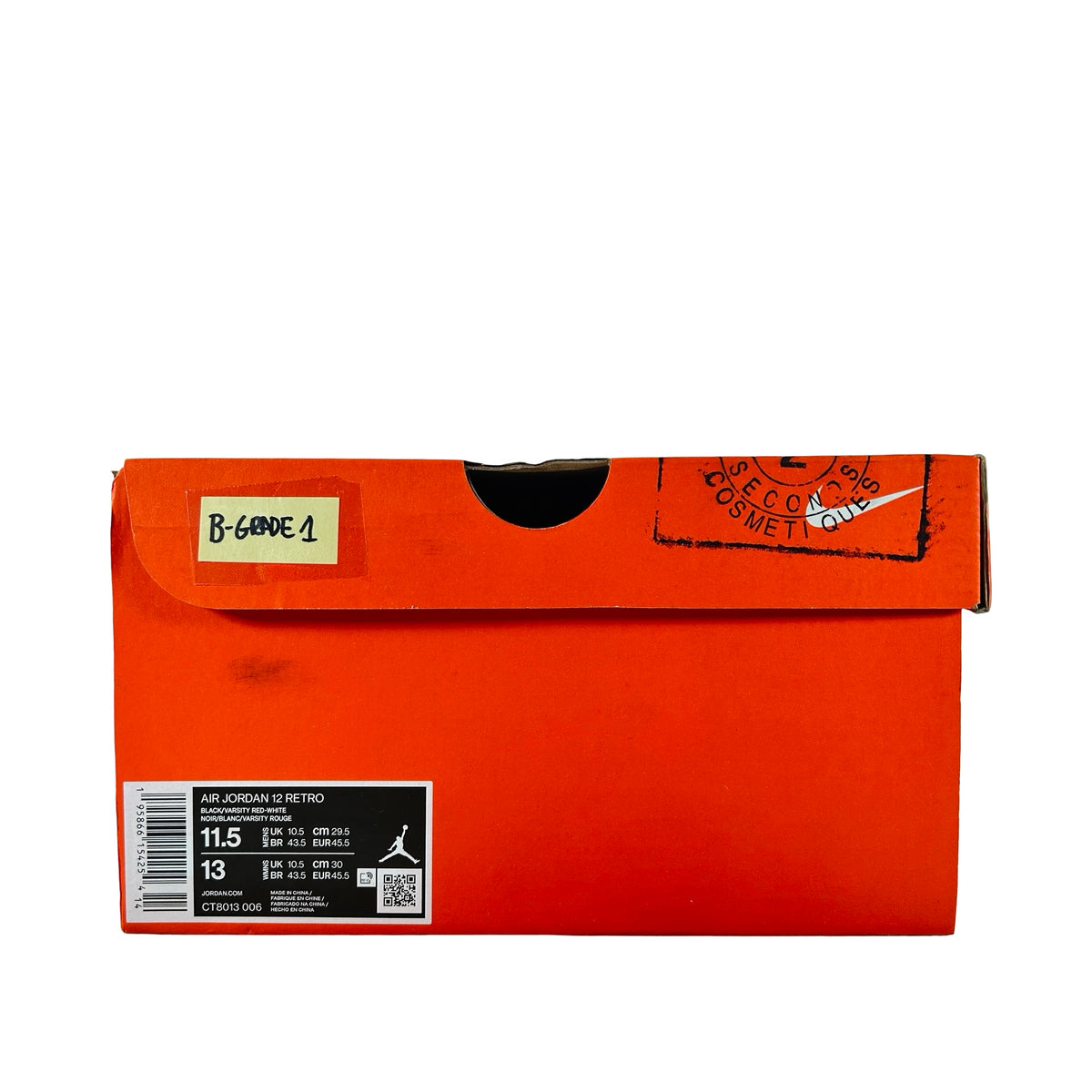 CT8013 006 Jordan 12 Retro Playoffs (2022) - 11.5 M (B-Grade) 1