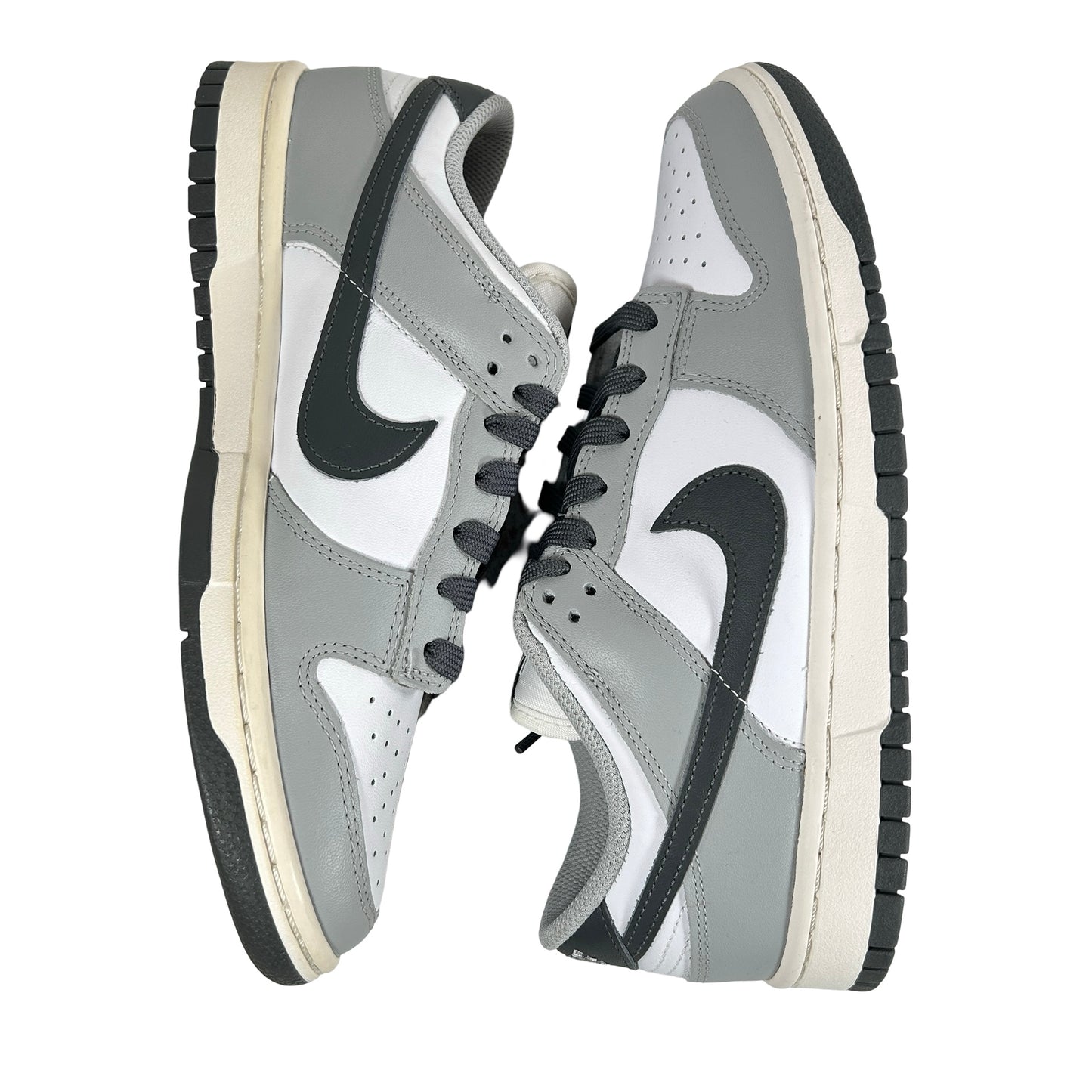 DD1503 117 Nike Dunk Low Light Smoke Grey (Women's) [CONDITIONAL] [Yellowing Midsole] - 9 W