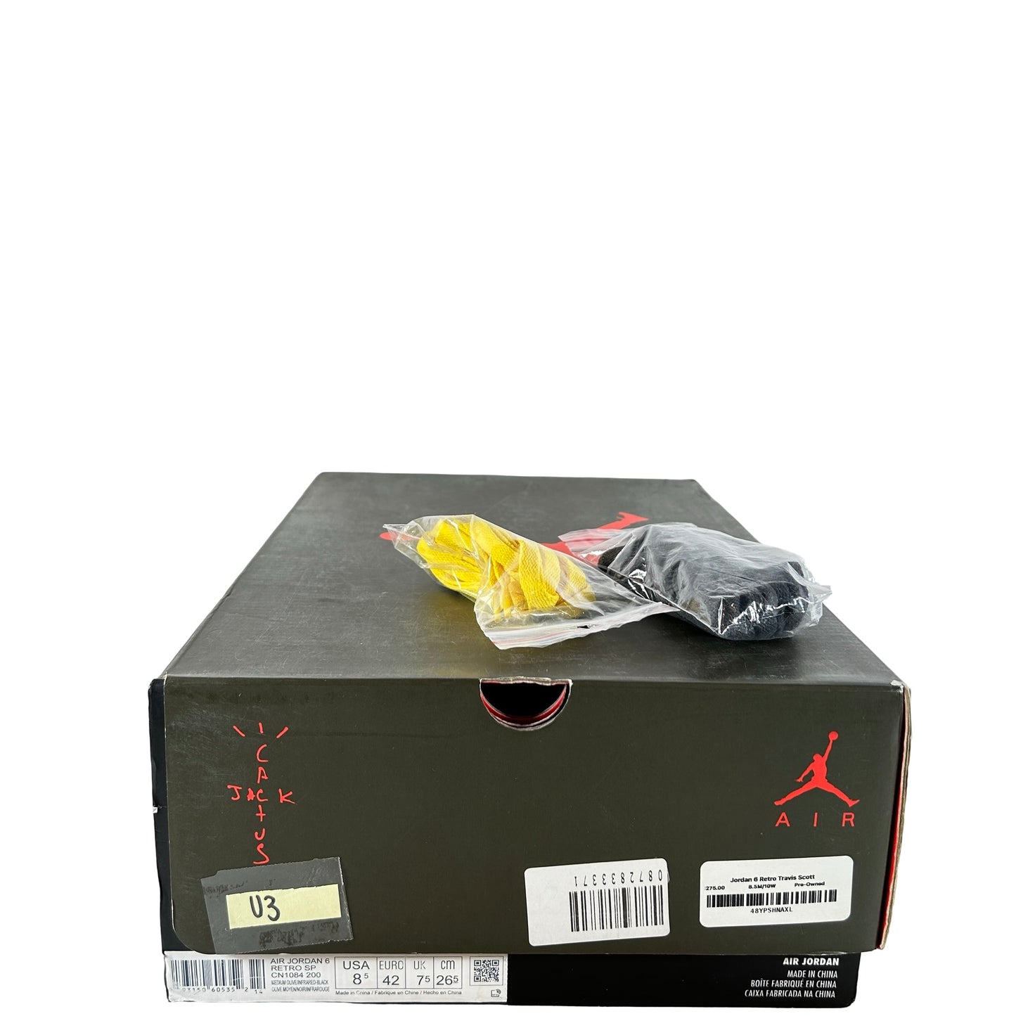 CN1084 200 Jordan 6 Retro Travis Scott [USED] - 8.5 M (Used3)