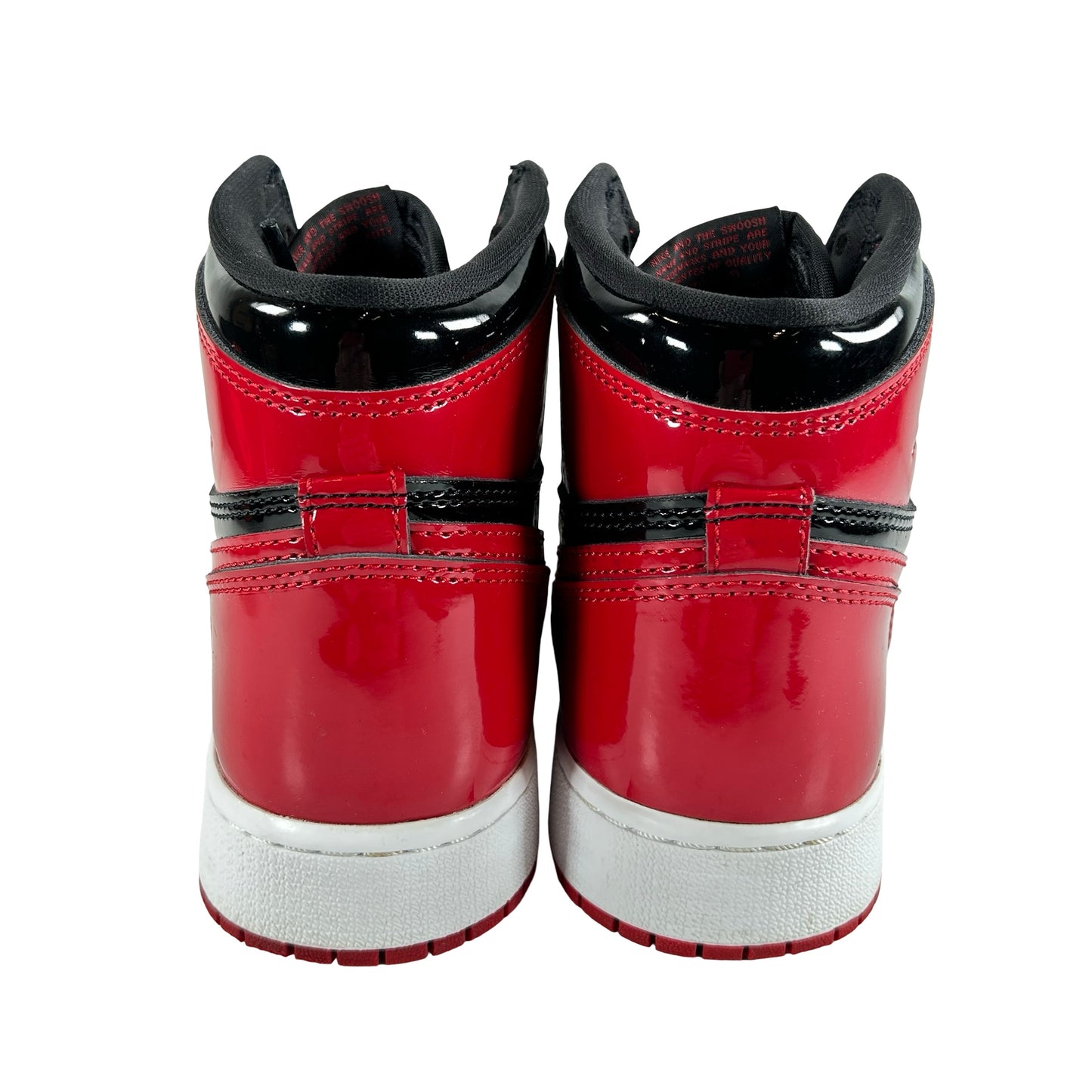 575441 063 Jordan 1 Retro High OG Patent Bred (GS) [USED] - 6.5 Y (Used3)