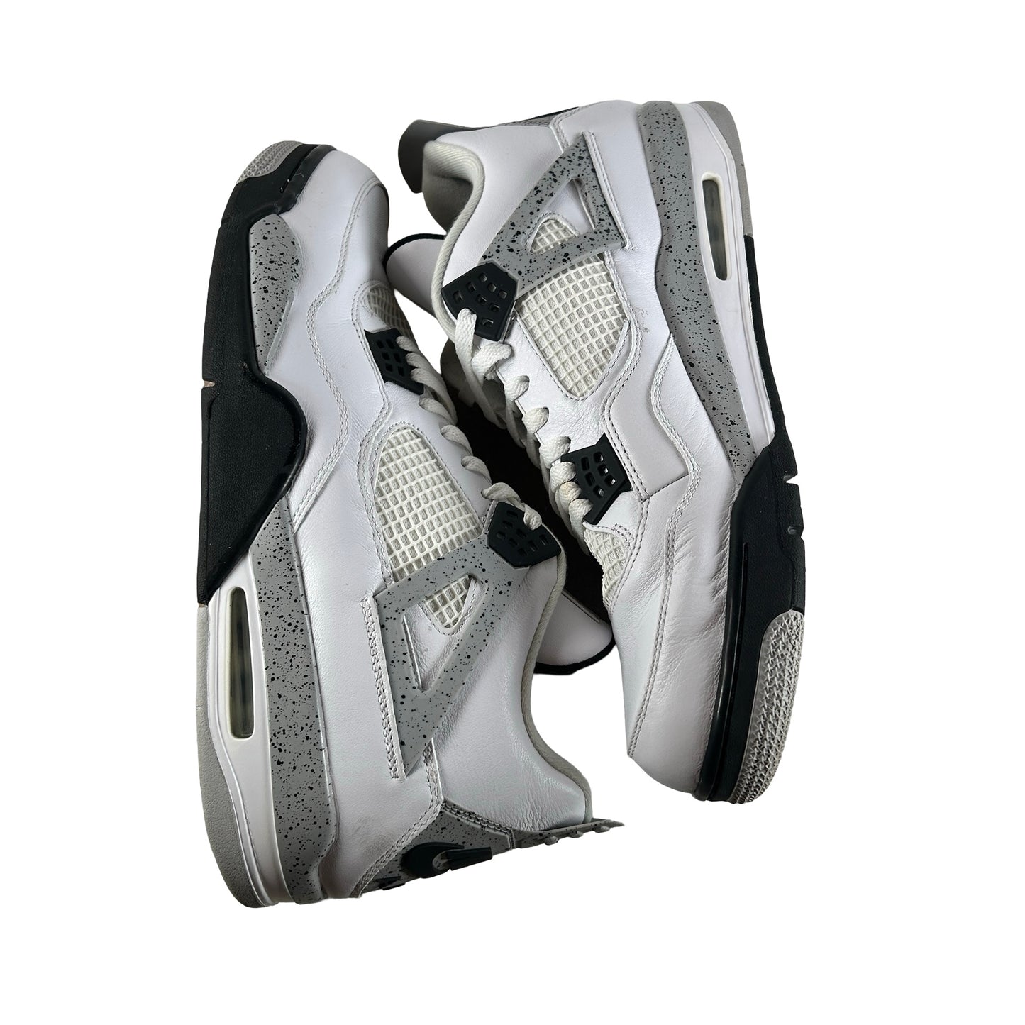 840606 192 Jordan 4 White Cement [USED] - 15 M (Used)