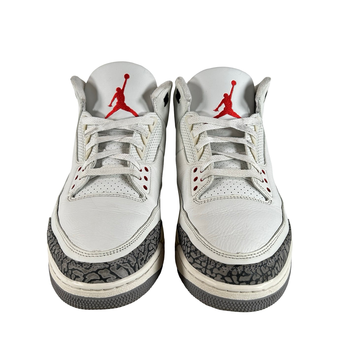 DN3707 100 Jordan 3 Retro White Cement Reimagined [USED] - 13 M (Used9)