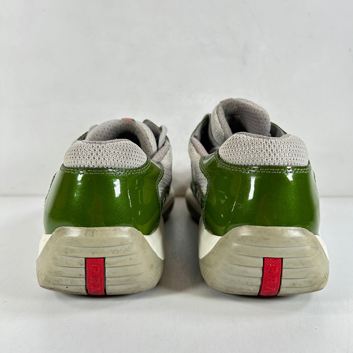 Prada America's Cup Green Silver [USED] - 9 M (Used) (No Box)