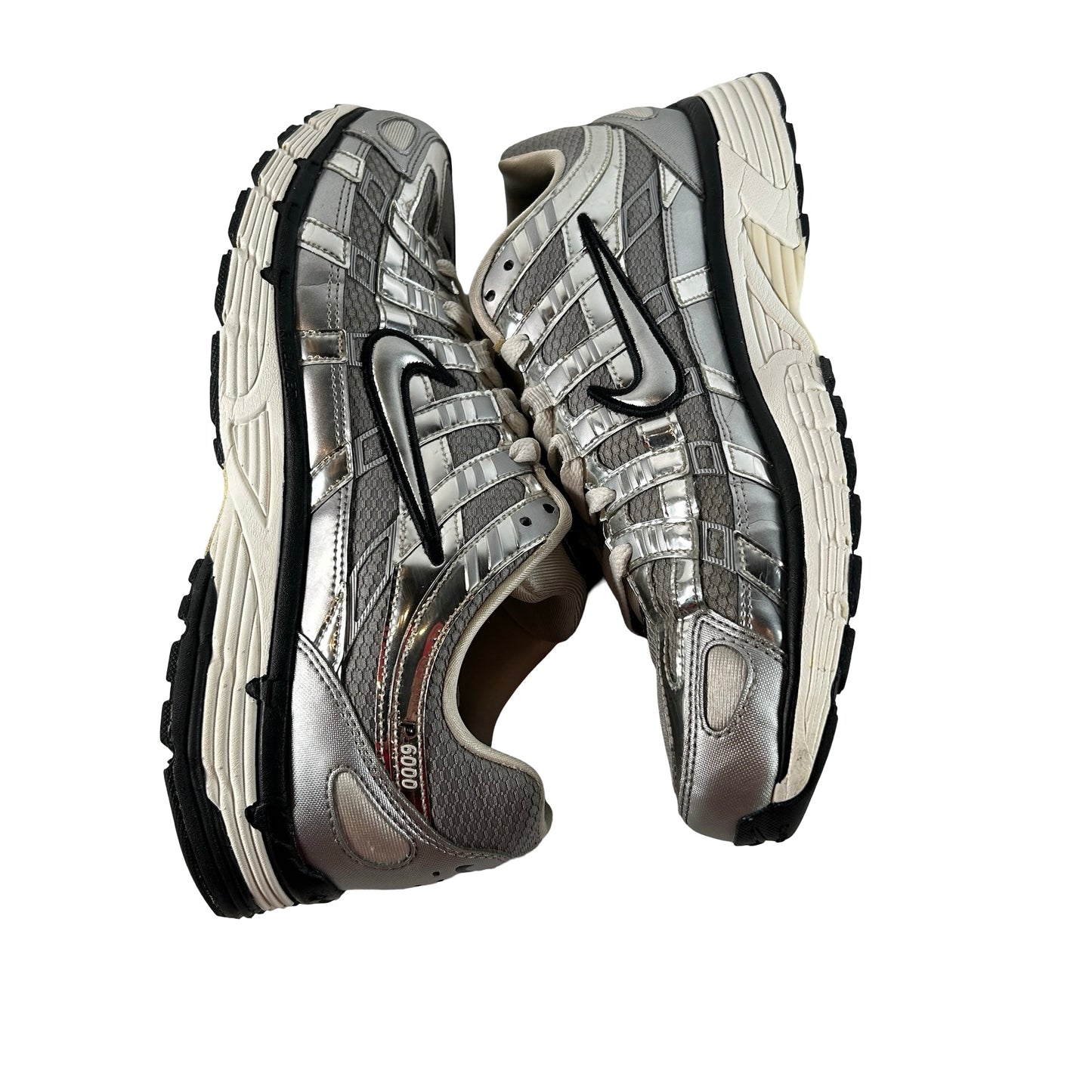 CN0149 001 Nike P-6000 Metallic Silver [USED] - 10 M (Used) (No Box)