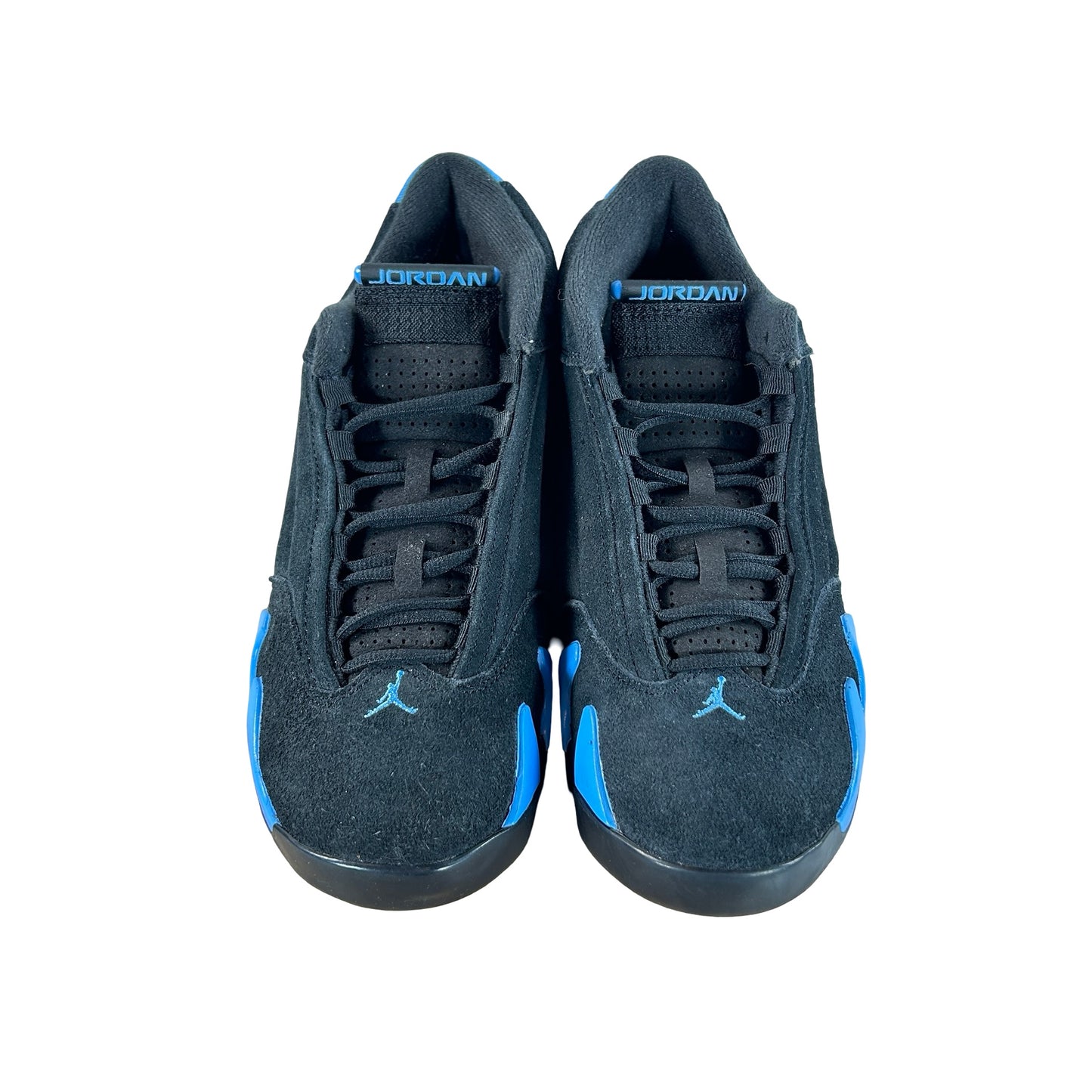 487471 007 Jordan 14 Retro Black University Blue (2026) [USED] - 8.5 M (Used)