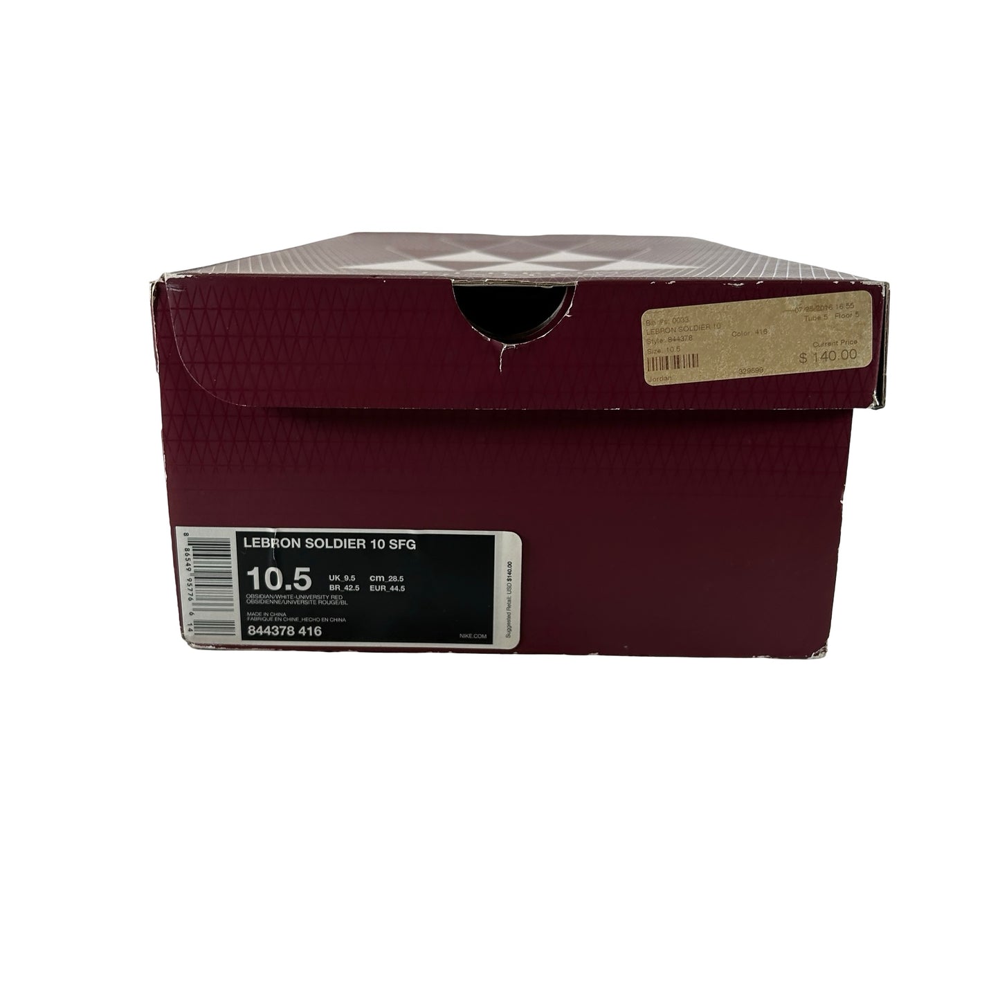 844378 416 Nike LeBron Zoom Soldier 10 USA (2016) [USED] - 10.5 M (Used)