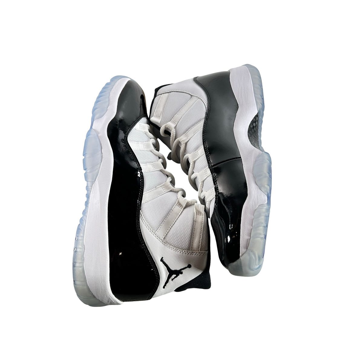 378037 100 Air Jordan 11 Concord - 11 M (Yellowing Soles2)