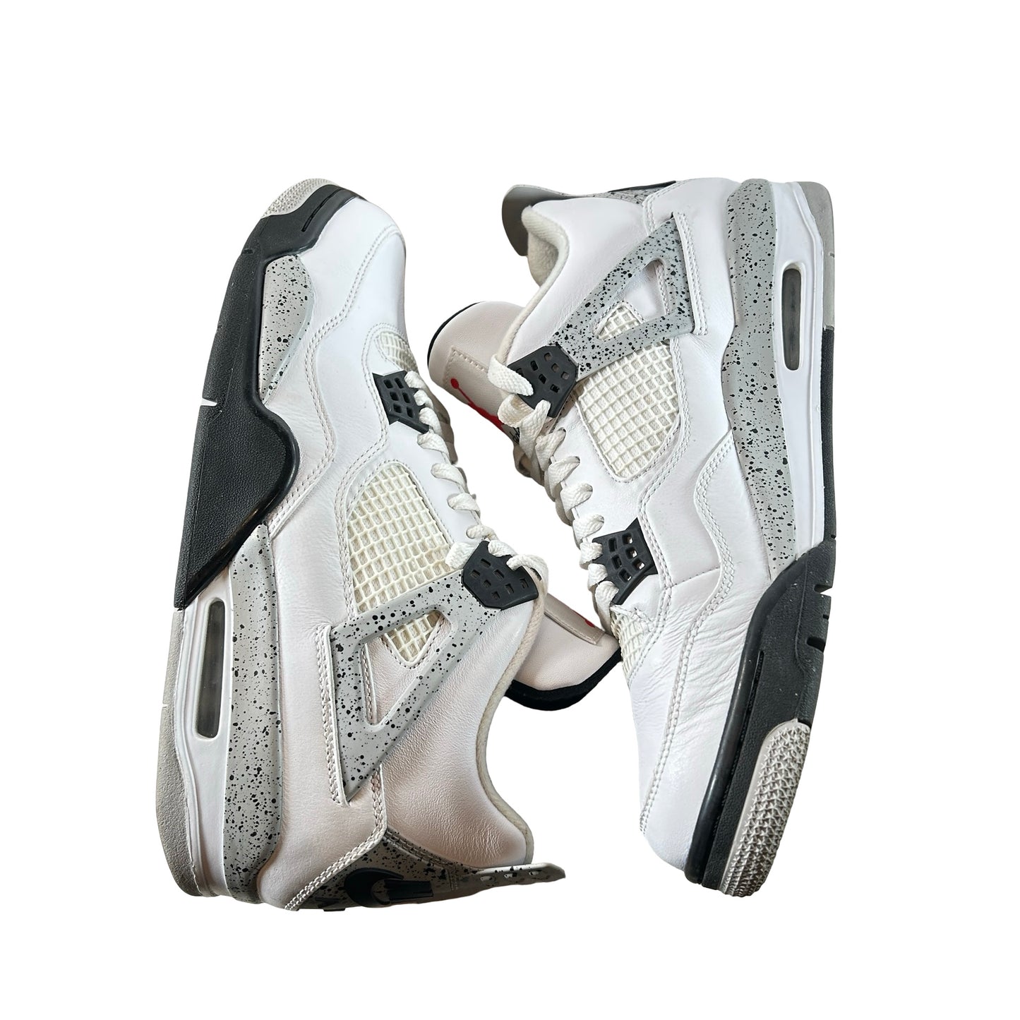 840606 192 Jordan 4 White Cement [USED] - 11 M (Used7)