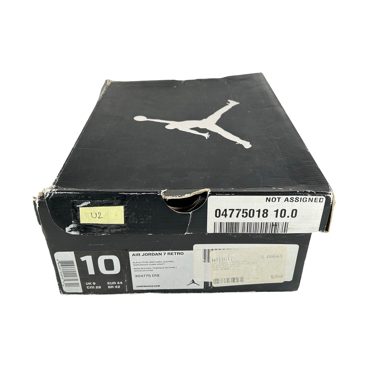304775 018 Jordan 7 Retro Raptors (2012) [USED] - 10 M (Used2)