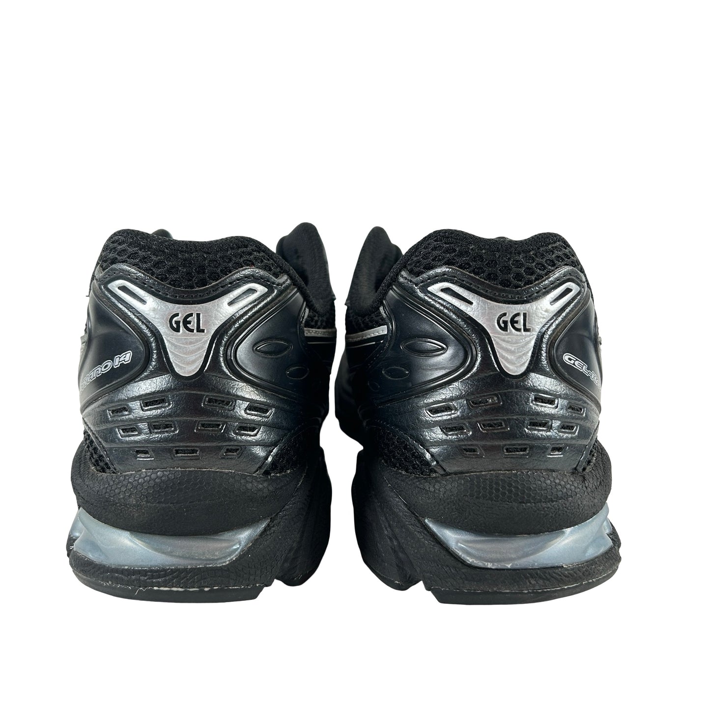 1201A019 006 ASICS Gel-Kayano 14 Black Pure Silver [USED] - 9.5 M (Used2)