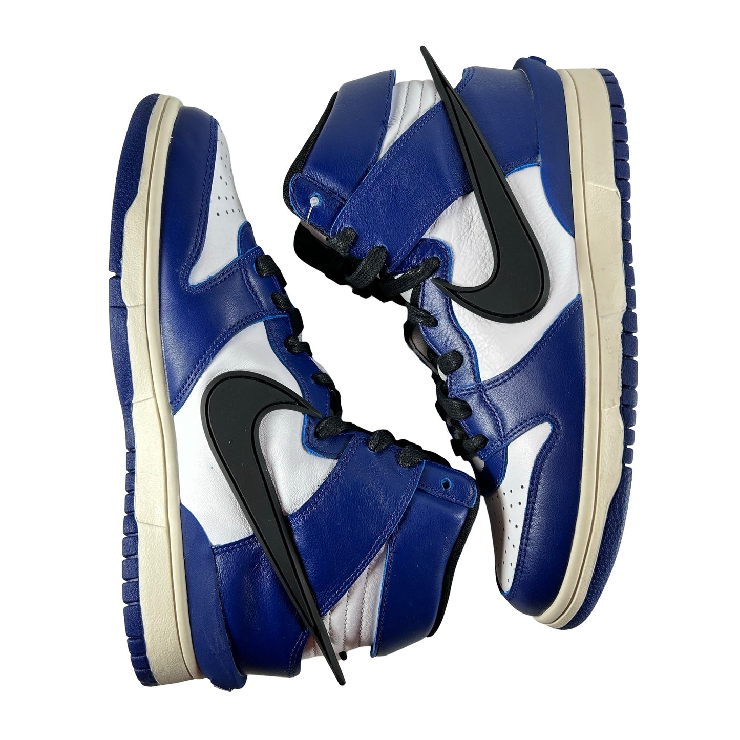 CU7544 400 Nike Dunk High AMBUSH Deep Royal [CONDITIONAL] - 7.5 M (Midsole Discoloration)
