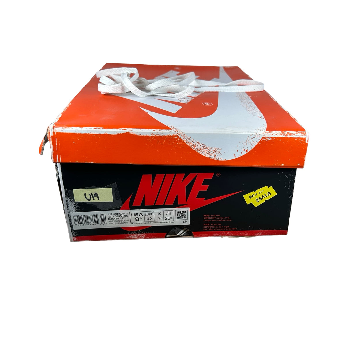 DZ5485 612 Jordan 1 Retro High OG Chicago Lost and Found [USED] - 8.5 M (Used19)