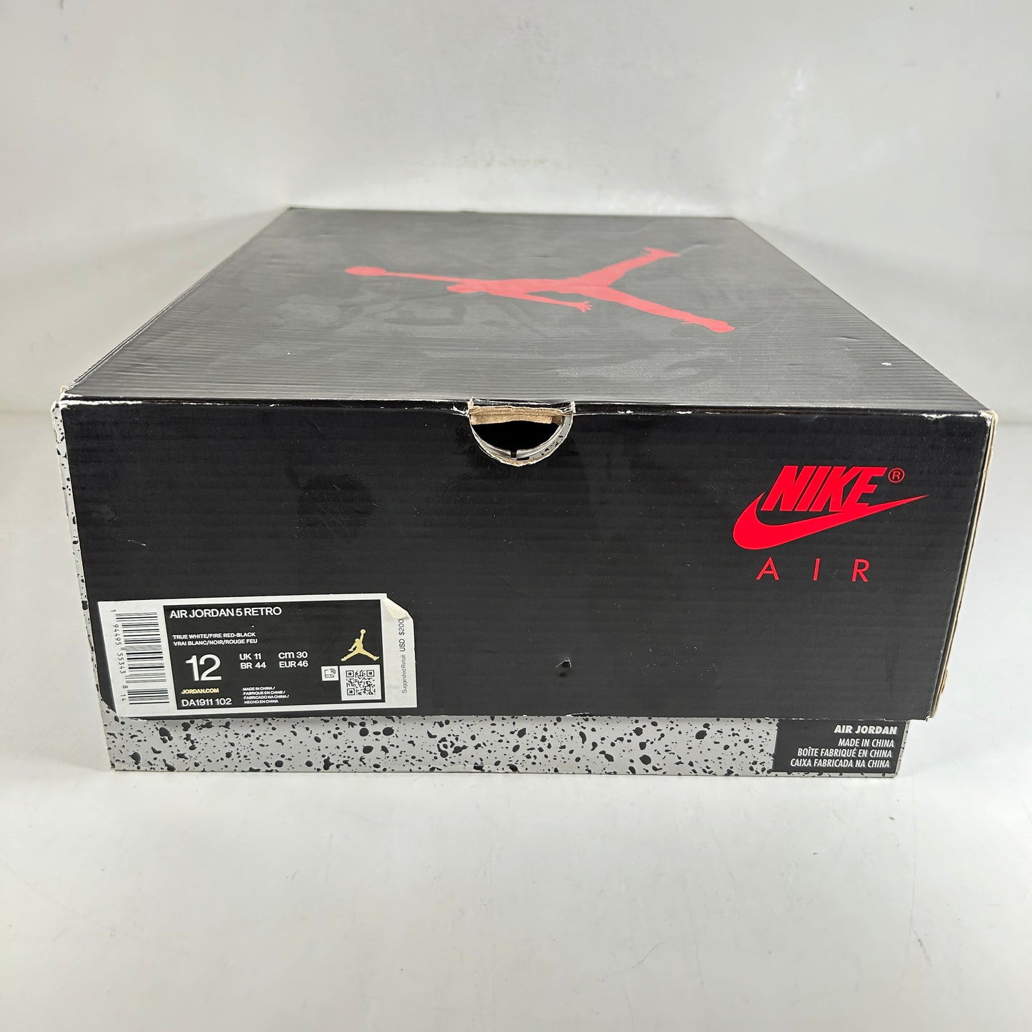 DA1911 102 Jordan 5 Fire Red [USED] - 12 M (VNDS)
