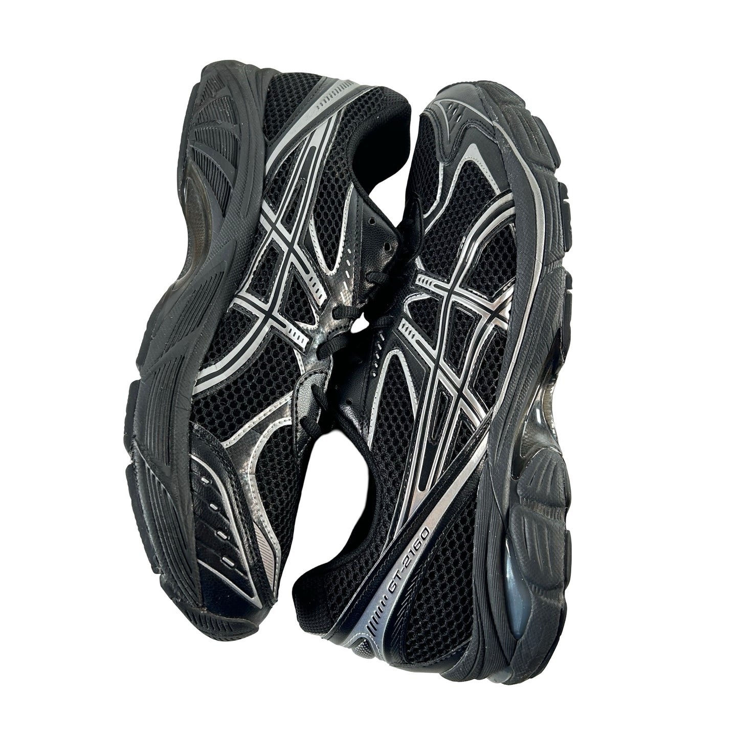 1203A275 001 ASICS GT-2160 Black Pure Silver [USED] - 11.5 M (Used)