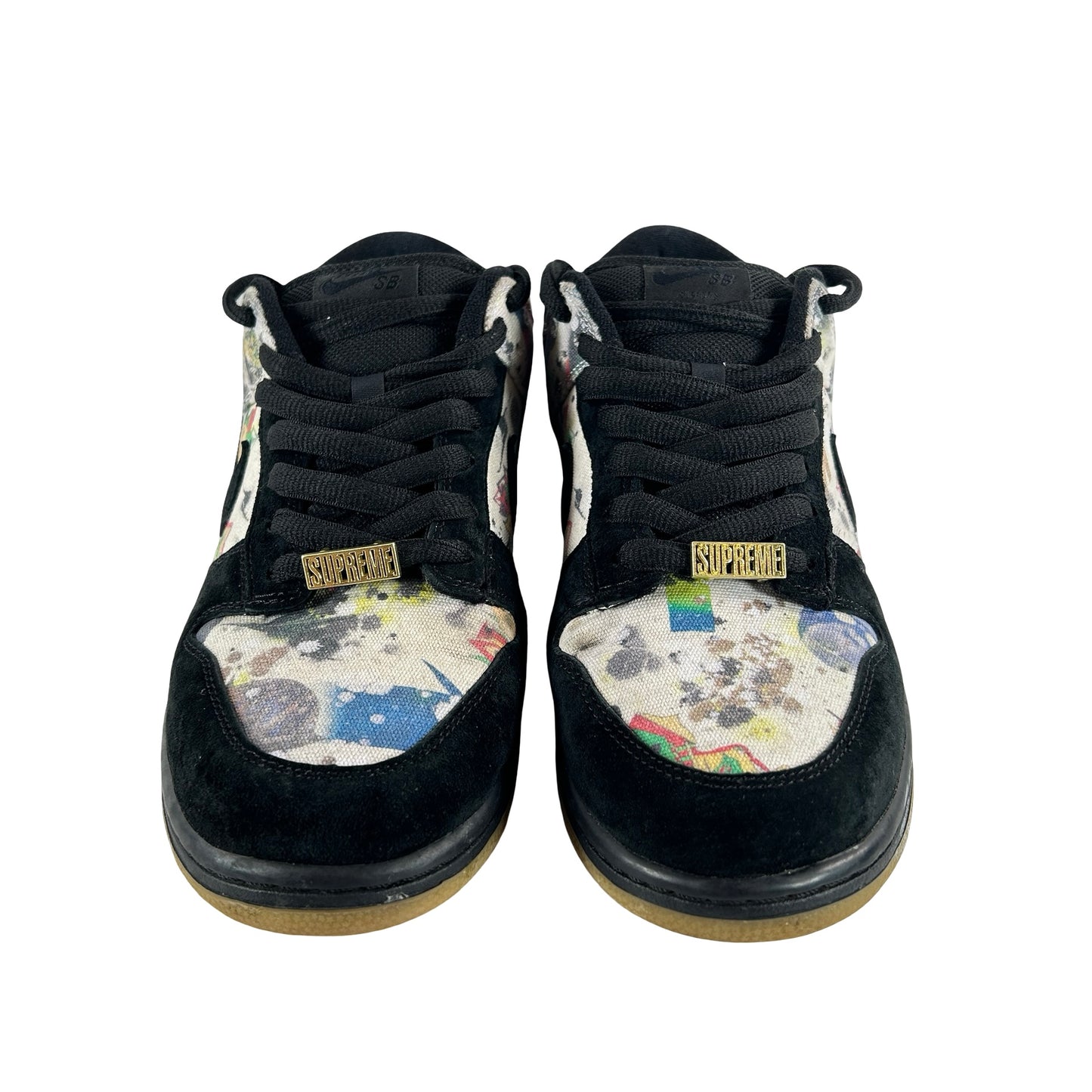 FD8778 001 Nike SB Dunk Low Supreme Rammellzee [USED] - 10.5 M (Used3)