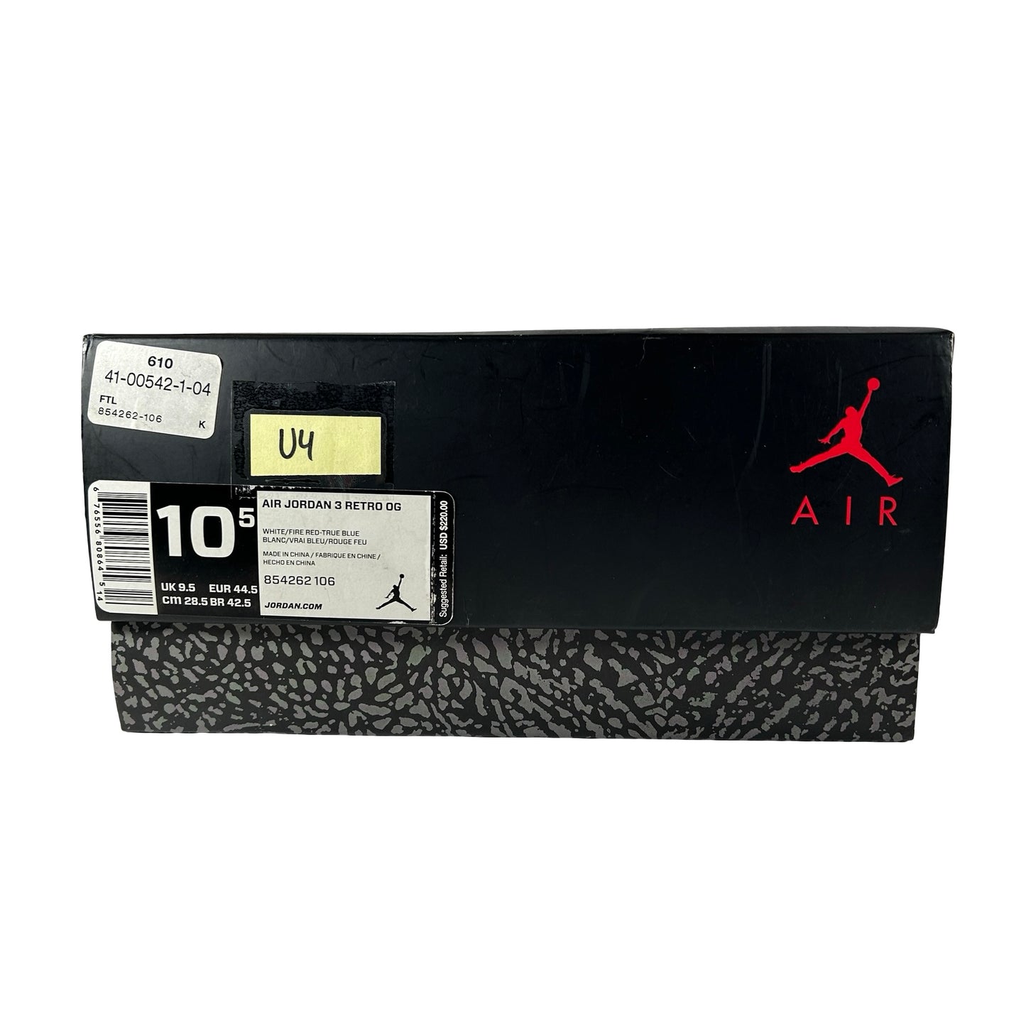 854262 106 Jordan 3 Retro True Blue (2016) [USED] - 10.5 M (Used4)