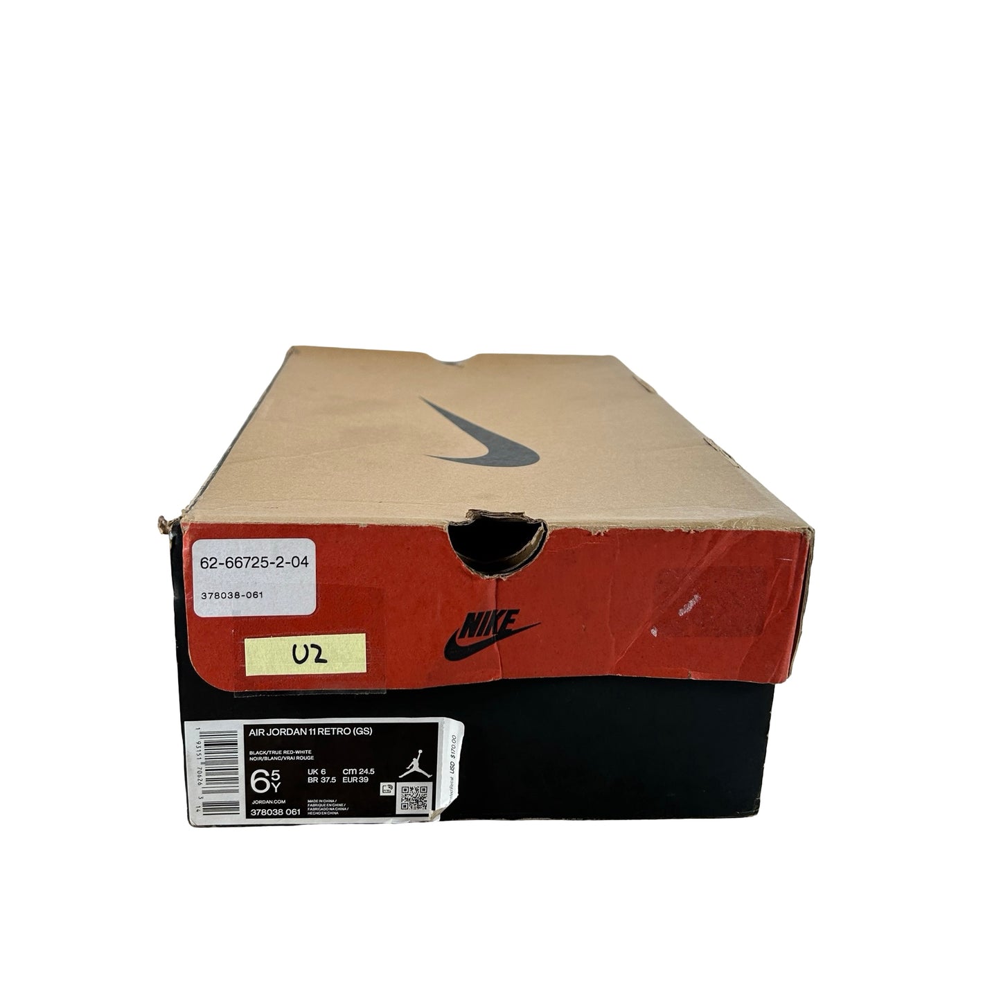 378038 061 Jordan 11 Retro Playoffs Bred (2019) (GS) [USED] - 6.5 Y (Used2)