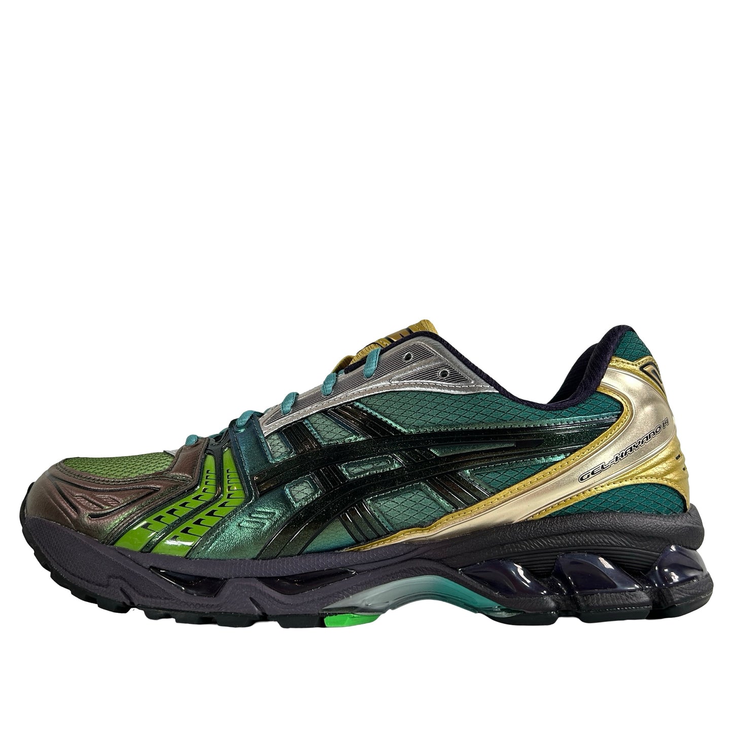 1203A639 300 ASICS Gel-Kayano 14 P. Andrade Gradation Green [USED] - 11.5 M (Used2)