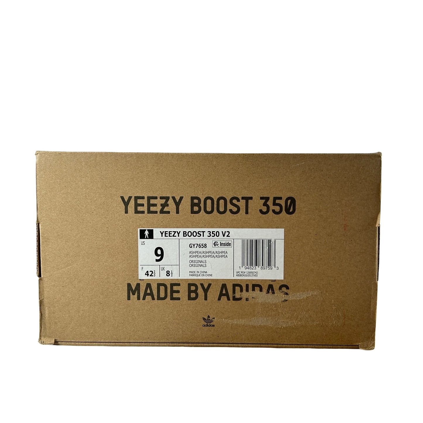 GY7658 adidas Yeezy Boost 350 V2 Ash Pearl [USED] - 9 M (Used)