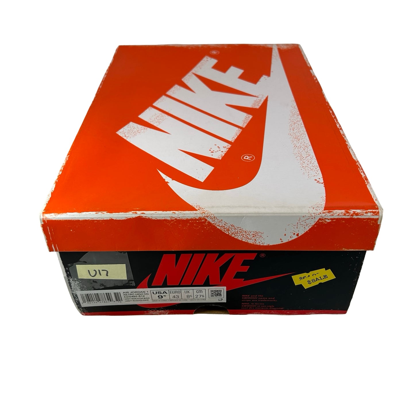 DZ5485 612 Jordan 1 Retro High OG Chicago Lost And Found [USED] - 9.5 M (Used17)