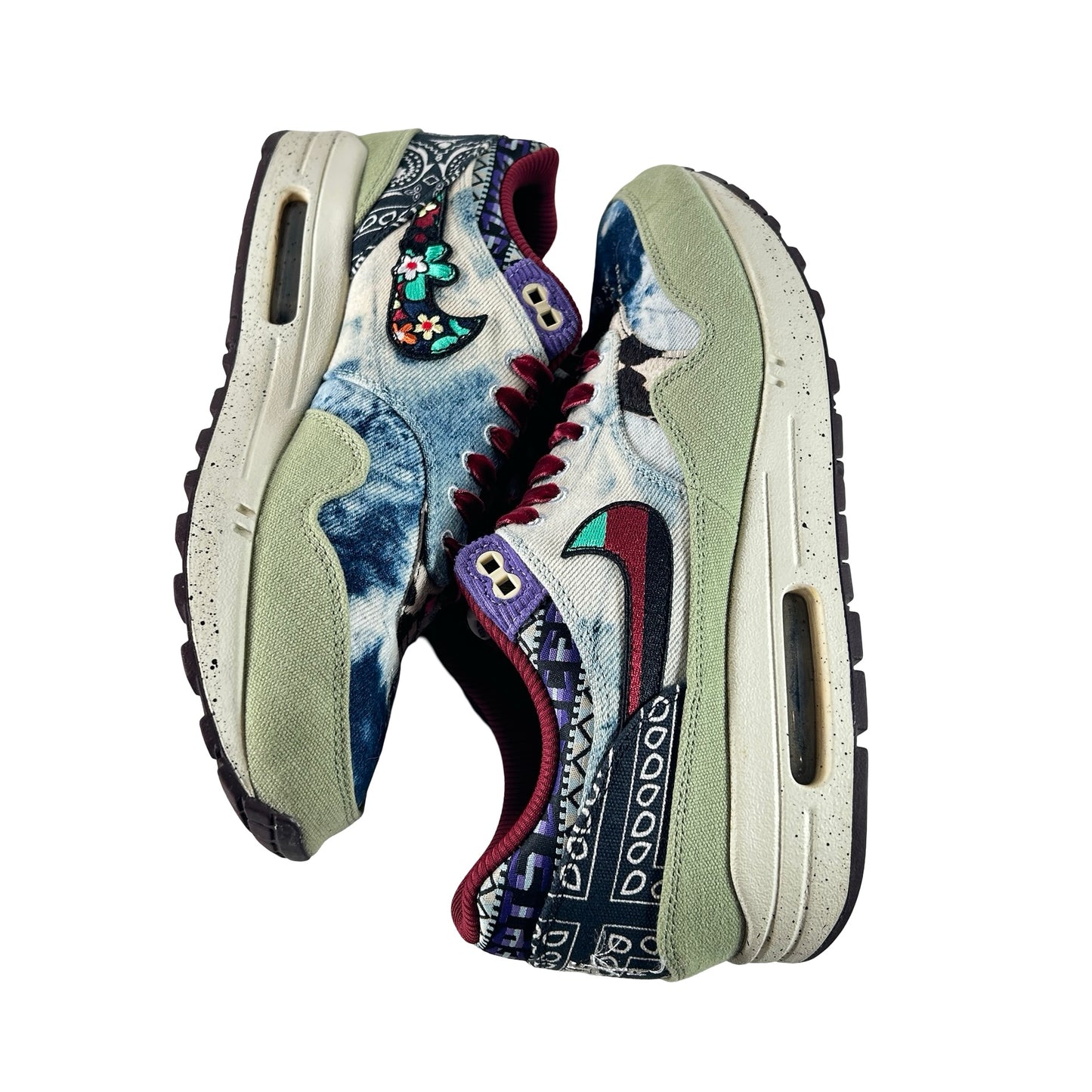 DN1803 300 Nike Air Max 1 Concepts Denim Olive Canvas [USED] - 10 M (Used3)