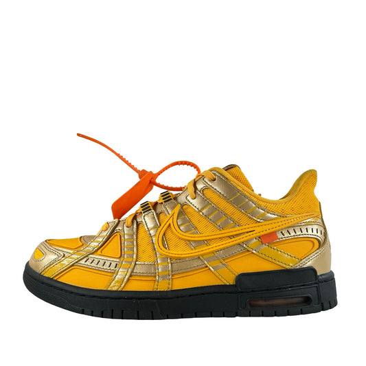CU6015 700 Nike Air Rubber Dunk Off-White University Gold [USED] - 10 M (Used)