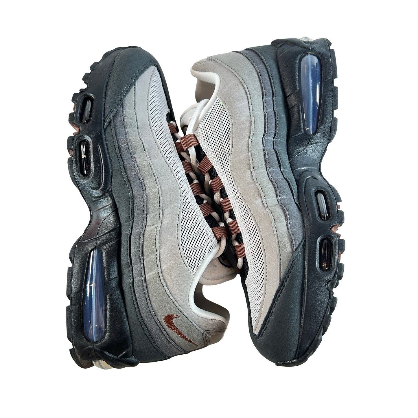HJ5996 004 Nike Air Max 95 OG Big Bubble Fauna Brown (Women's) [USED] - 9.5 W (Used)