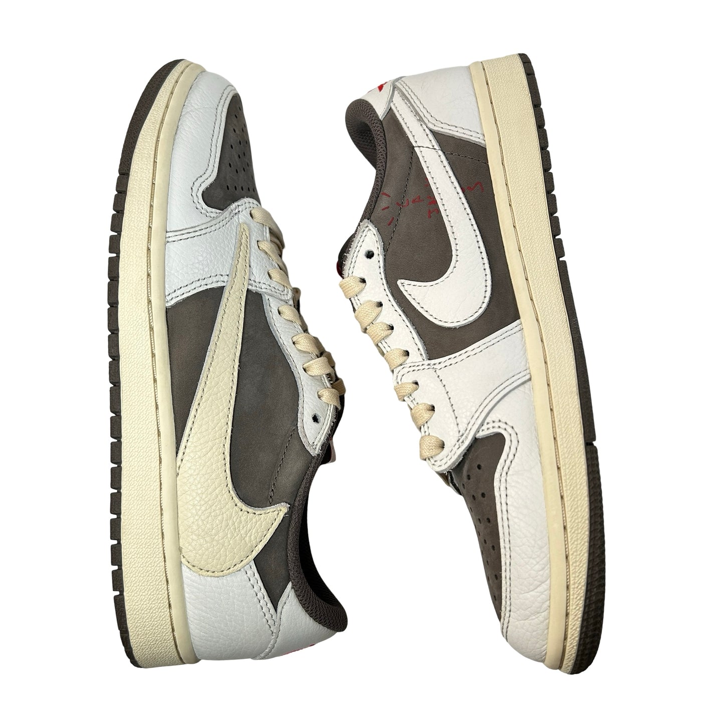 DM7866 162 Jordan 1 Retro Low OG SP Travis Scott Reverse Mocha [USED] - 7.5 M (Used)