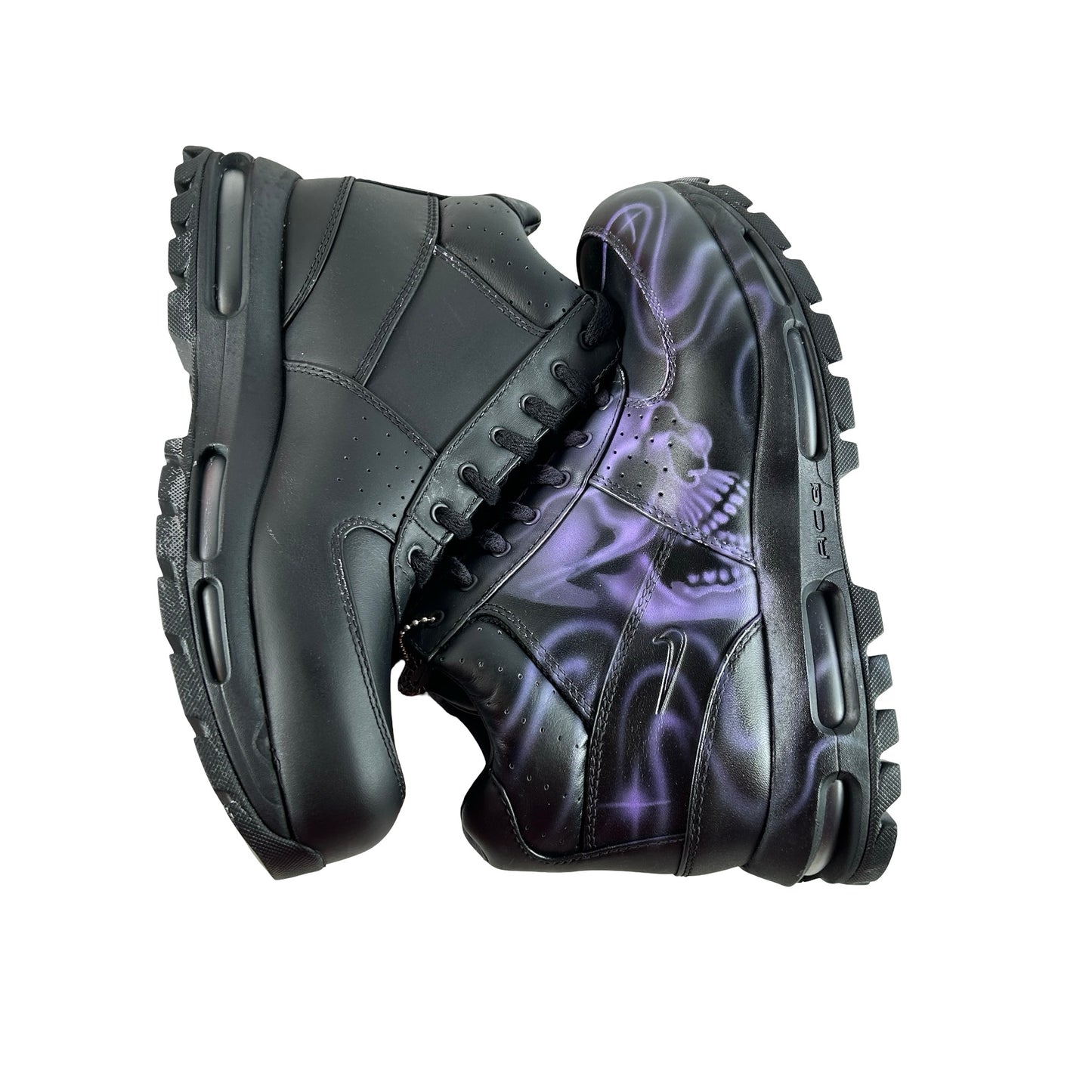 865031 009 Nike Air Max Goadome Black x STFU OG Purple - 10 M