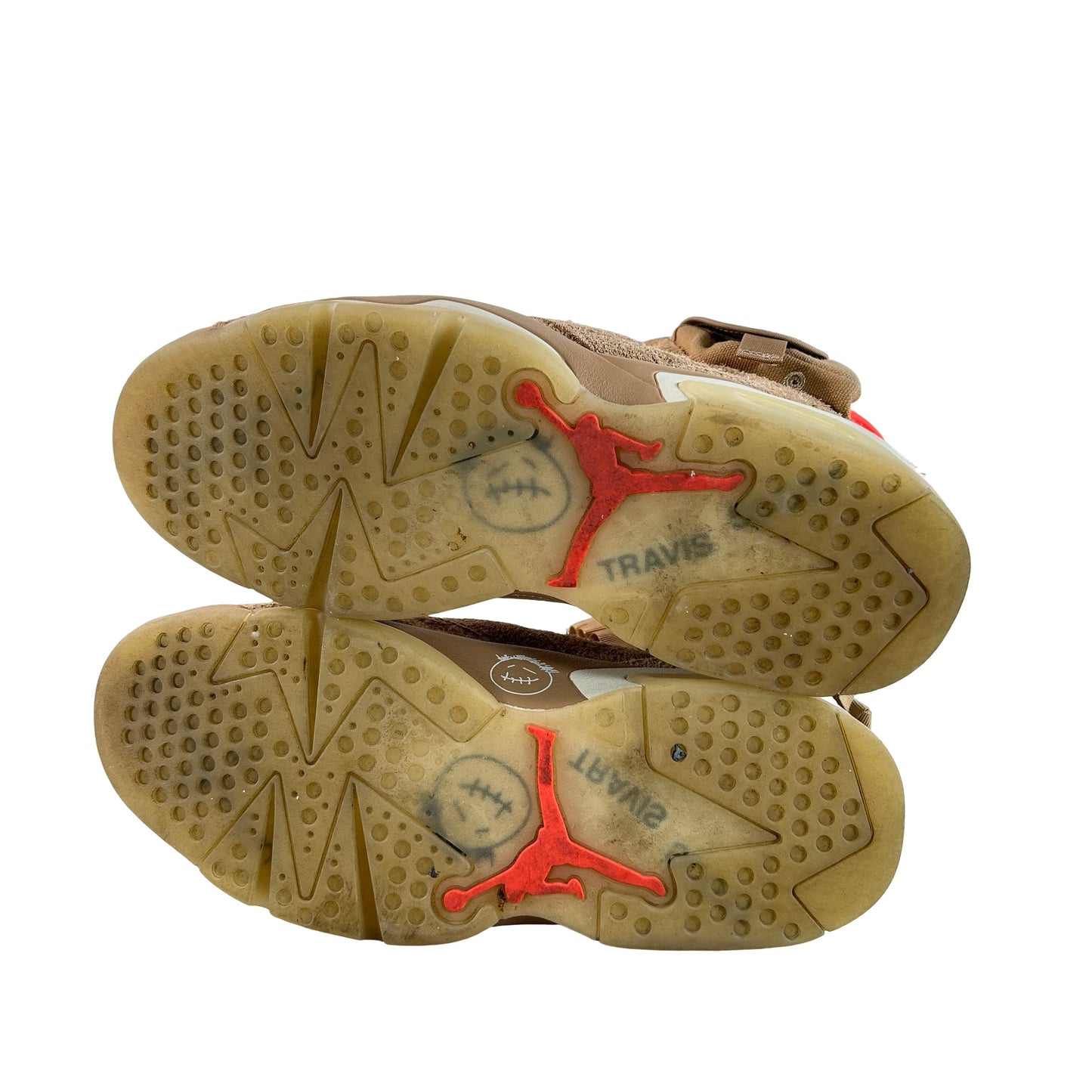 DH0690 200 Jordan 6 Retro Travis Scott British Khaki [USED] - 6 M (Used)