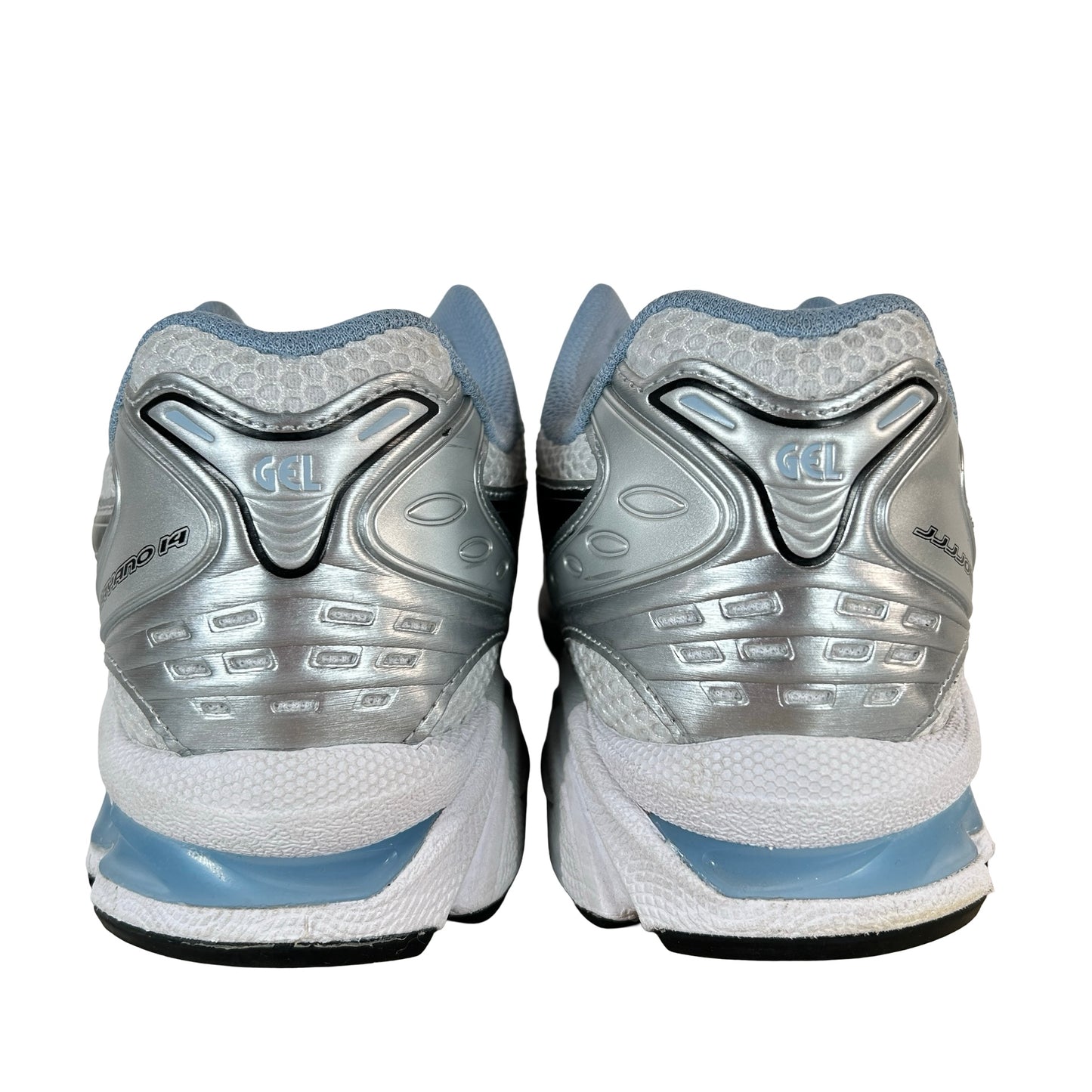 1203A961 101 ASICS Gel-Kayano 14 JJJJound White Blue [USED] - 8.5 M (Used) (No Box)