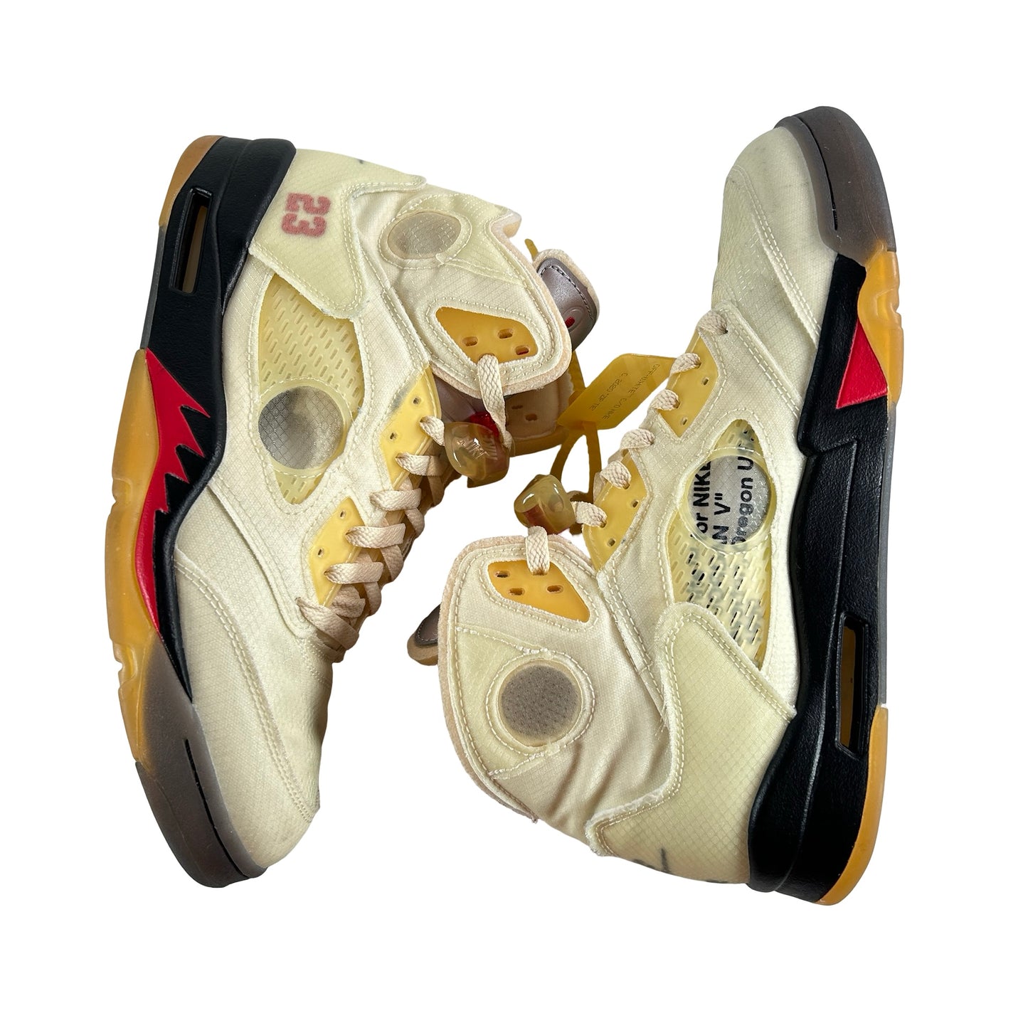DH8565 100 Jordan 5 Off-White Sail [USED] - 11 M (Used2)