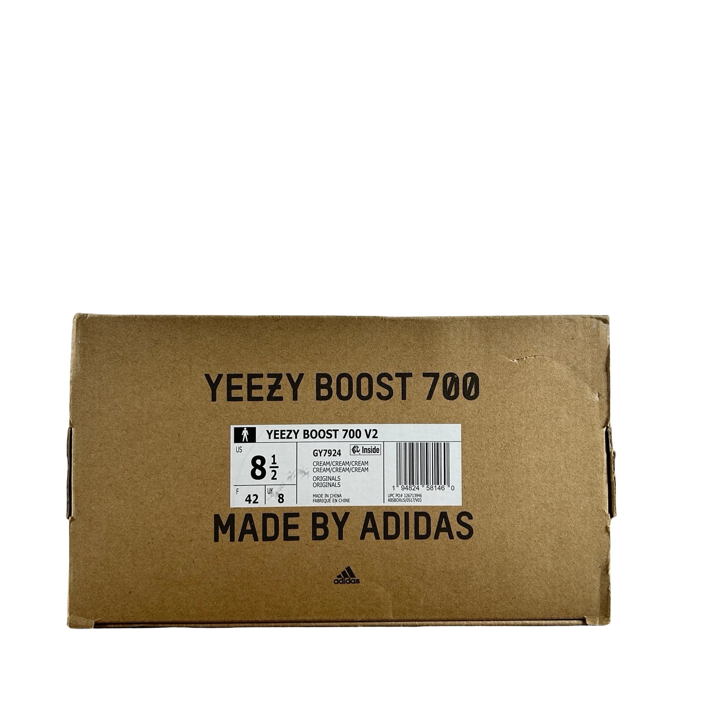 GY7924 adidas Yeezy Boost 700 V2 Cream [USED] - 8.5 M (Used)