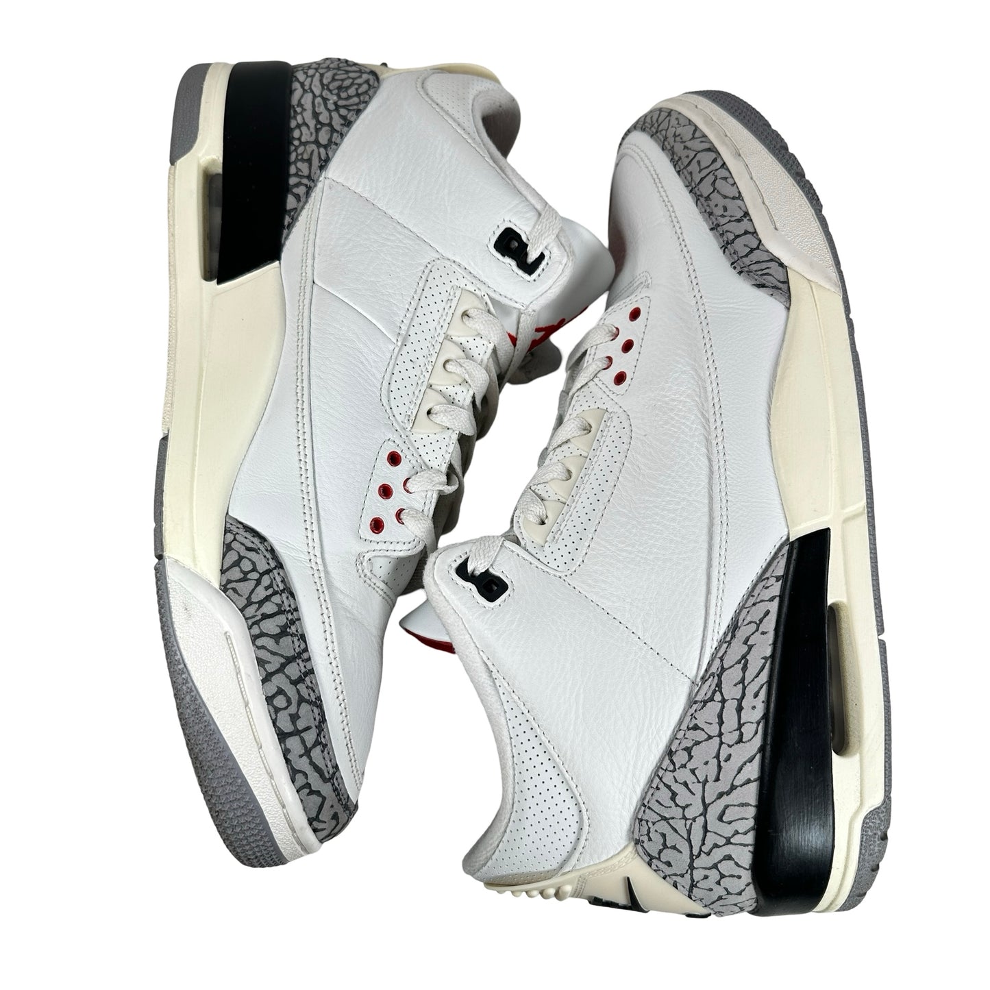 DN3707 100 Jordan 3 Retro White Cement Reimagined [USED] - 13 M (Used4)