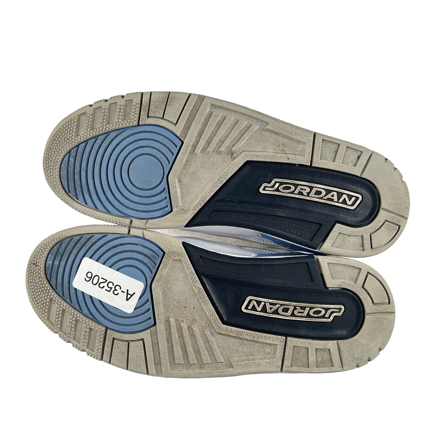 CT8532 104 Jordan 3 Retro UNC (2020) [USED] - 10 M (Used) (No Box)