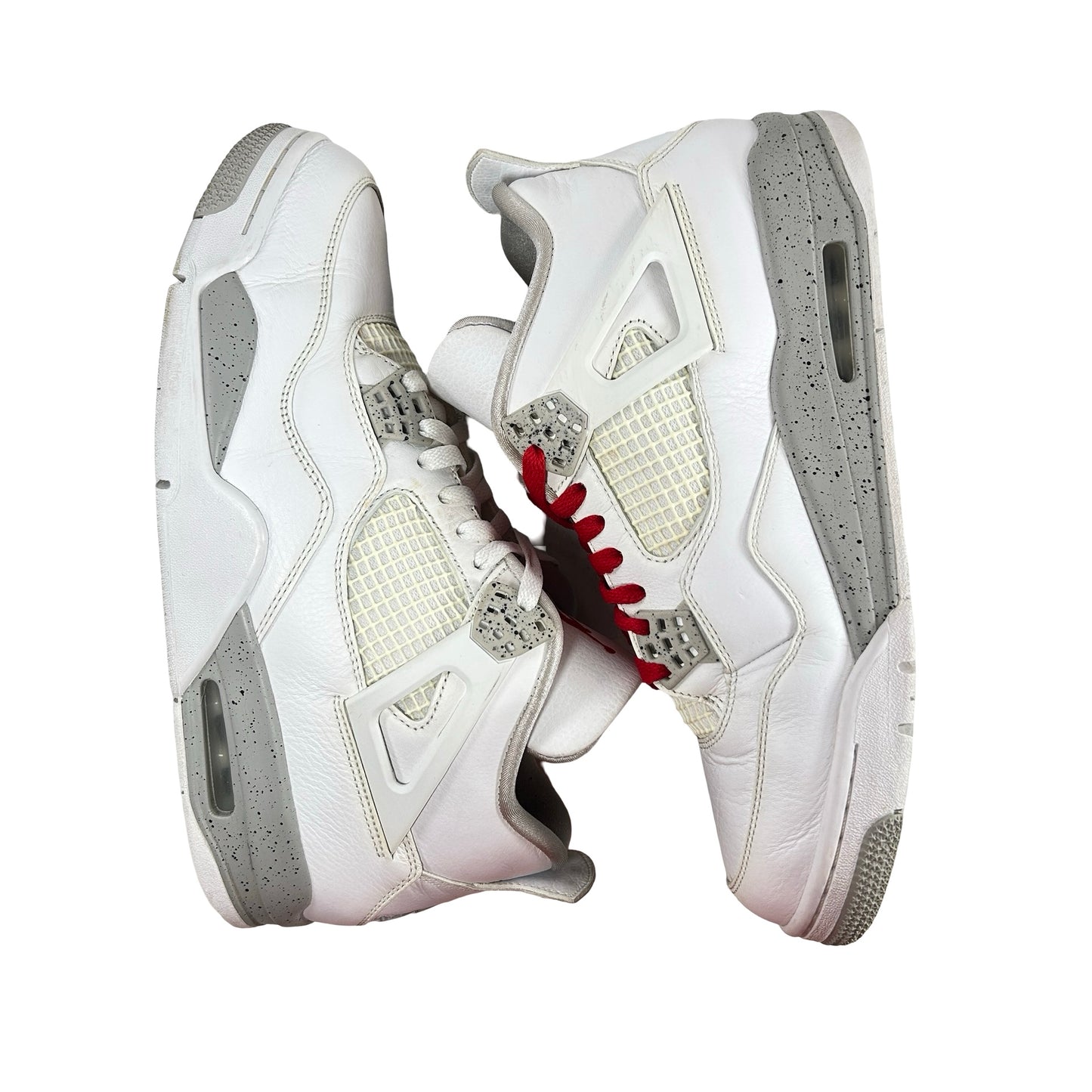 CT8527 100 Jordan 4 Retro Blanco Oreo