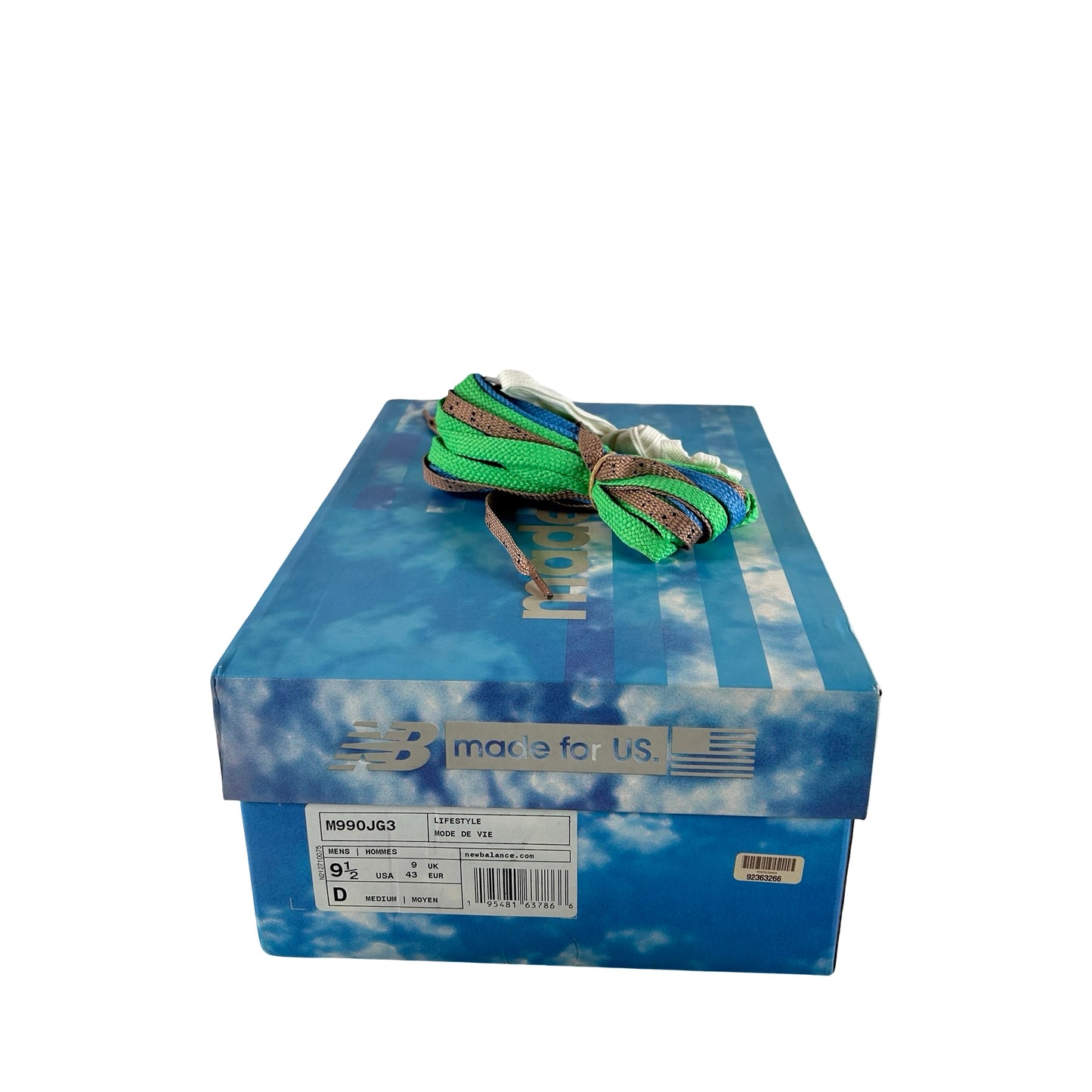 M990JG3 New Balance 990v3 MiUSA Joe Freshgoods Outside Clothes [USED] - 9.5 M (Used)