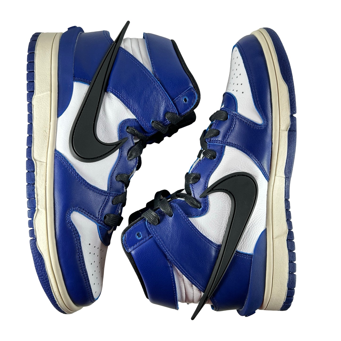 CU7544 400 Nike Dunk High AMBUSH Deep Royal [CONDITIONAL] - 7.5 M (Midsole Discoloration)
