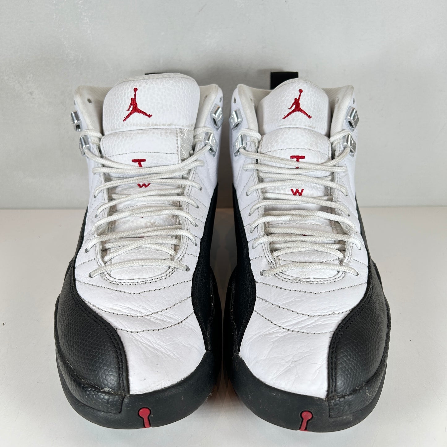 CT8013 162 Air Jordan 12 Red Taxi [USED] - 9.5 M (Used2)