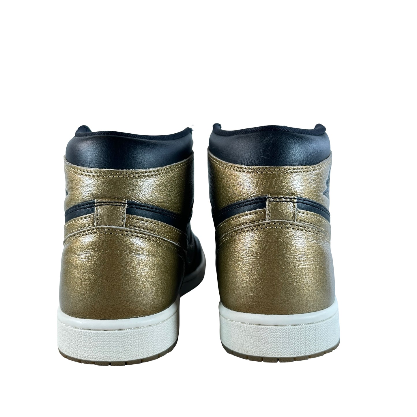 DZ5485 071 Air Jordan 1 Retro High OG Black Metallic Gold [USED] - 10 M (Used)