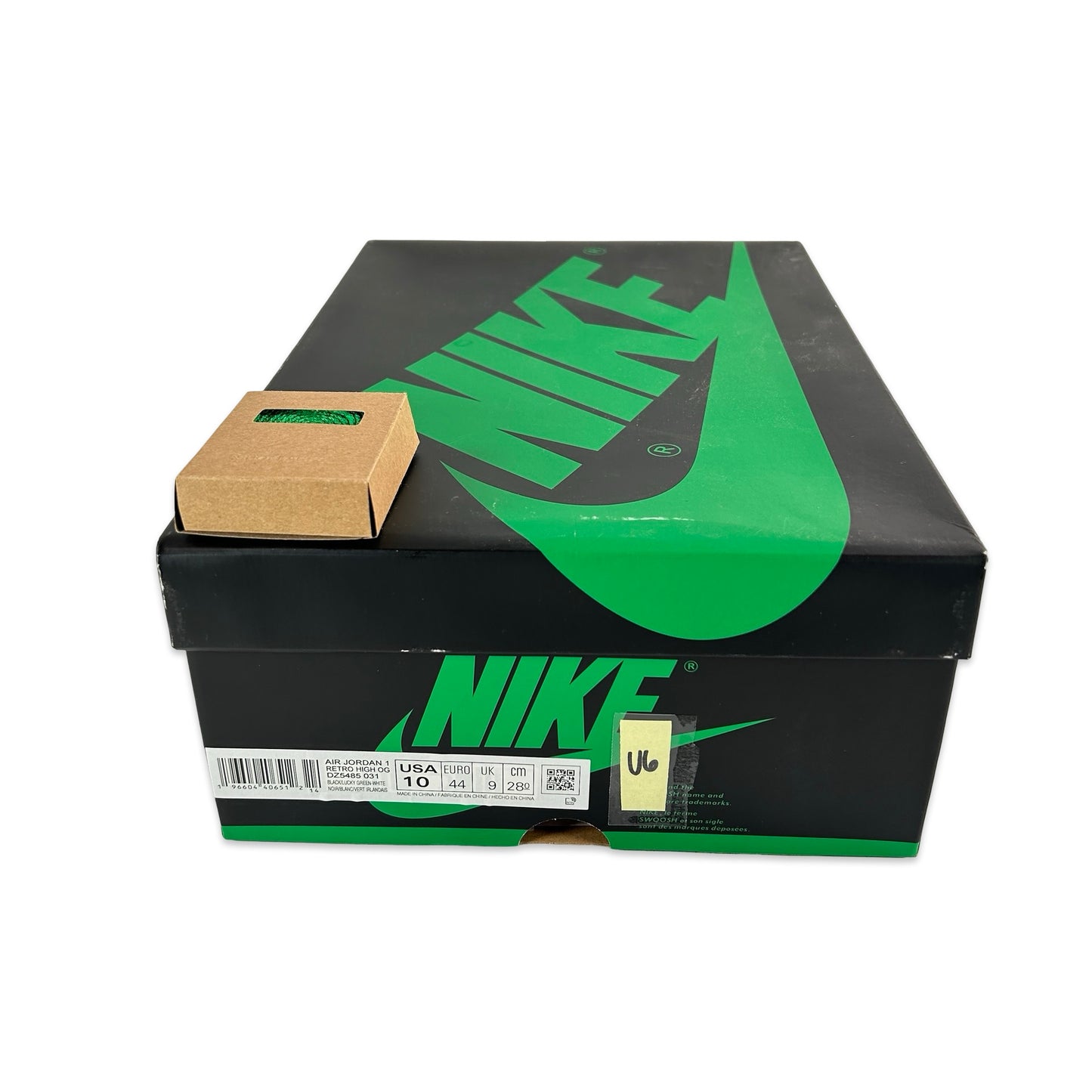 DZ5485 031 Jordan 1 Retro High OG Lucky Green [USED] - 10 M (Used6)