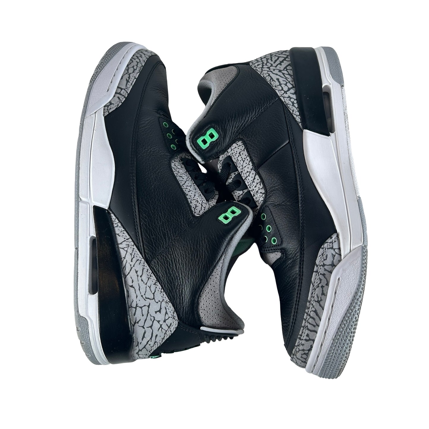 CT8532 031 Jordan 3 Retro Green Glow [USED] - 11 M (Used3)