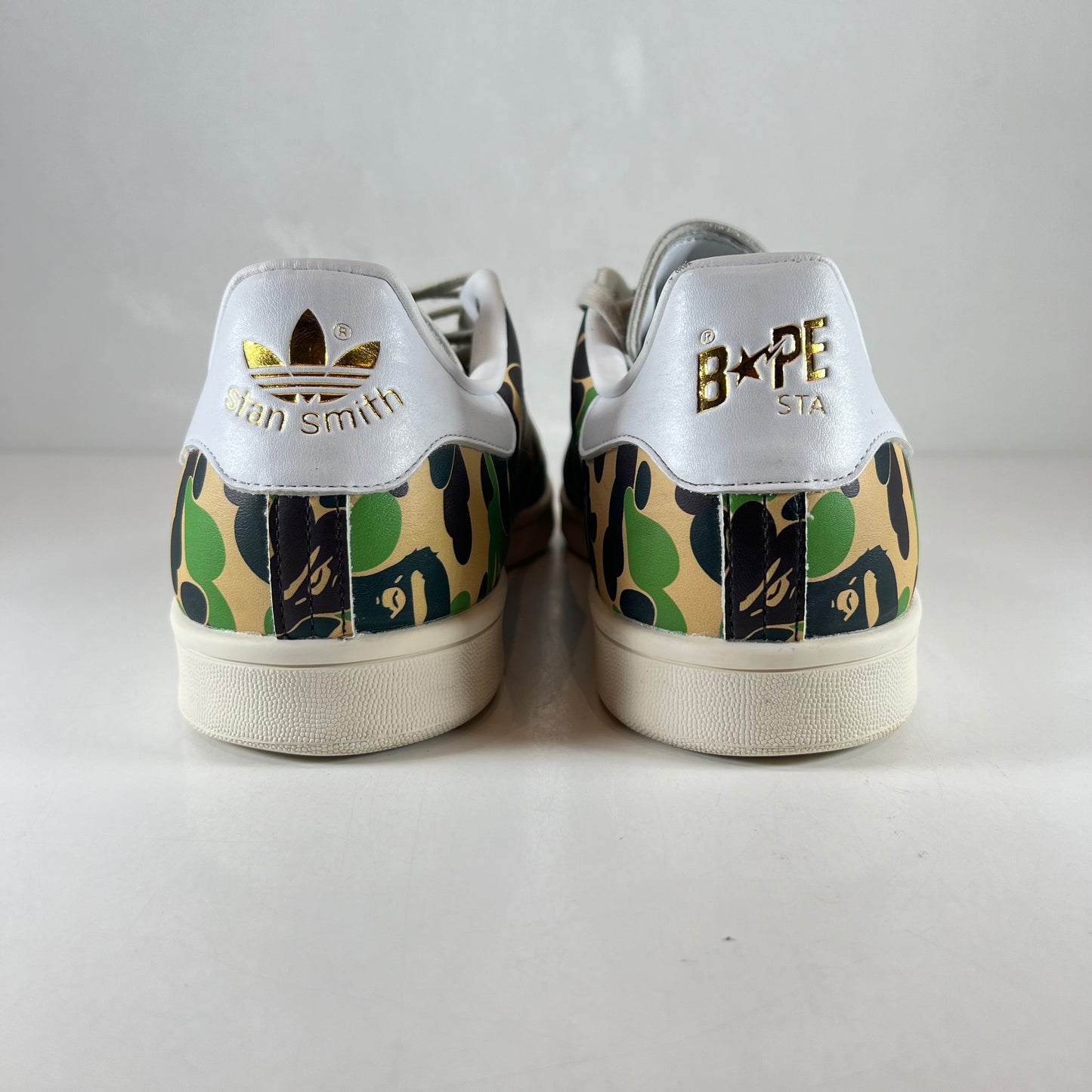 IG8949 adidas Stan Smith Bape ABC Camo [USED] - 12 M (Used)