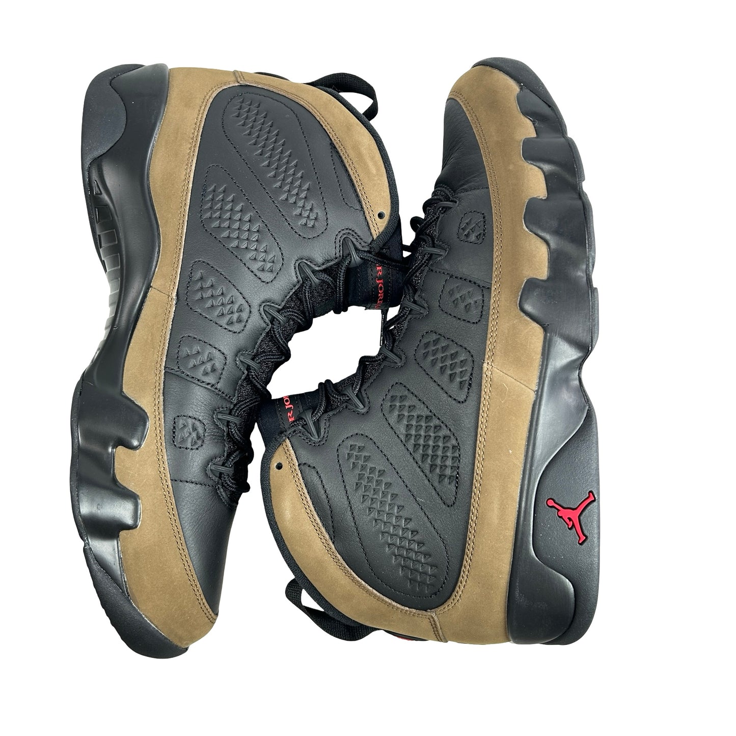 HV4794 030 Air Jordan 9 Retro Olive (2024) [CONDITIONAL] - 14 M (Glue Stain)