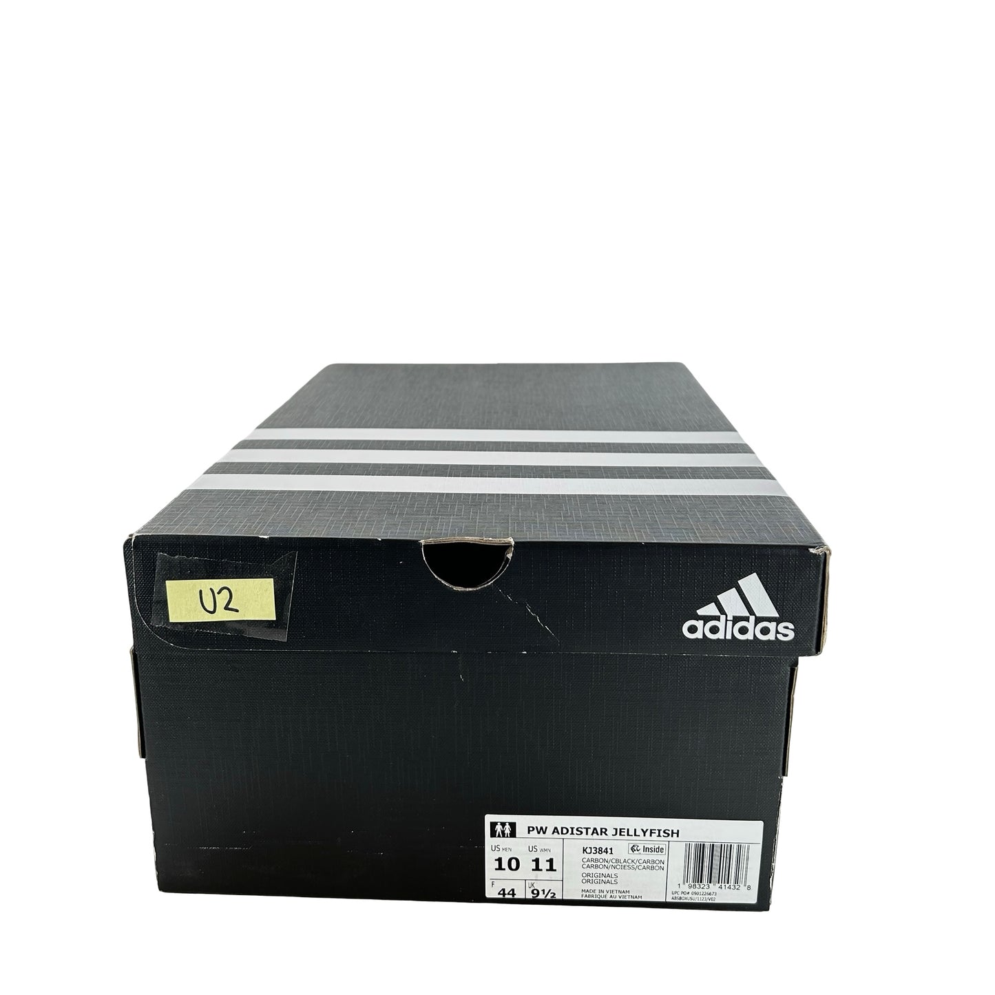 KJ3841 adidas Adistar Jellyfish Pharrell Williams Triple Black [USED] - 10 M (Used2)