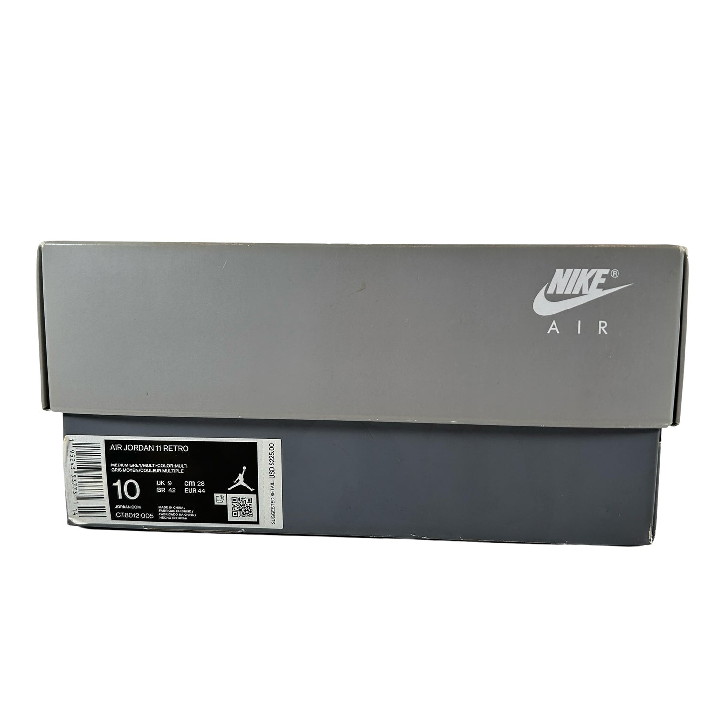 CT8012 005 Jordan 11 Retro Cool Grey (2021) [USED] - 10 M (Used11)