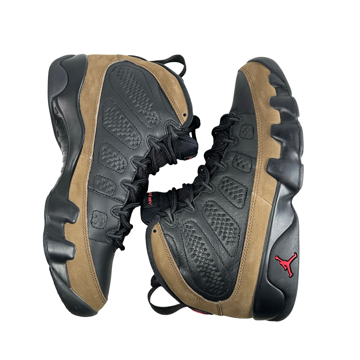 HV4794 030 Air Jordan 9 Retro Olive (2024) [USED] - 8 M (Used) (No Box)