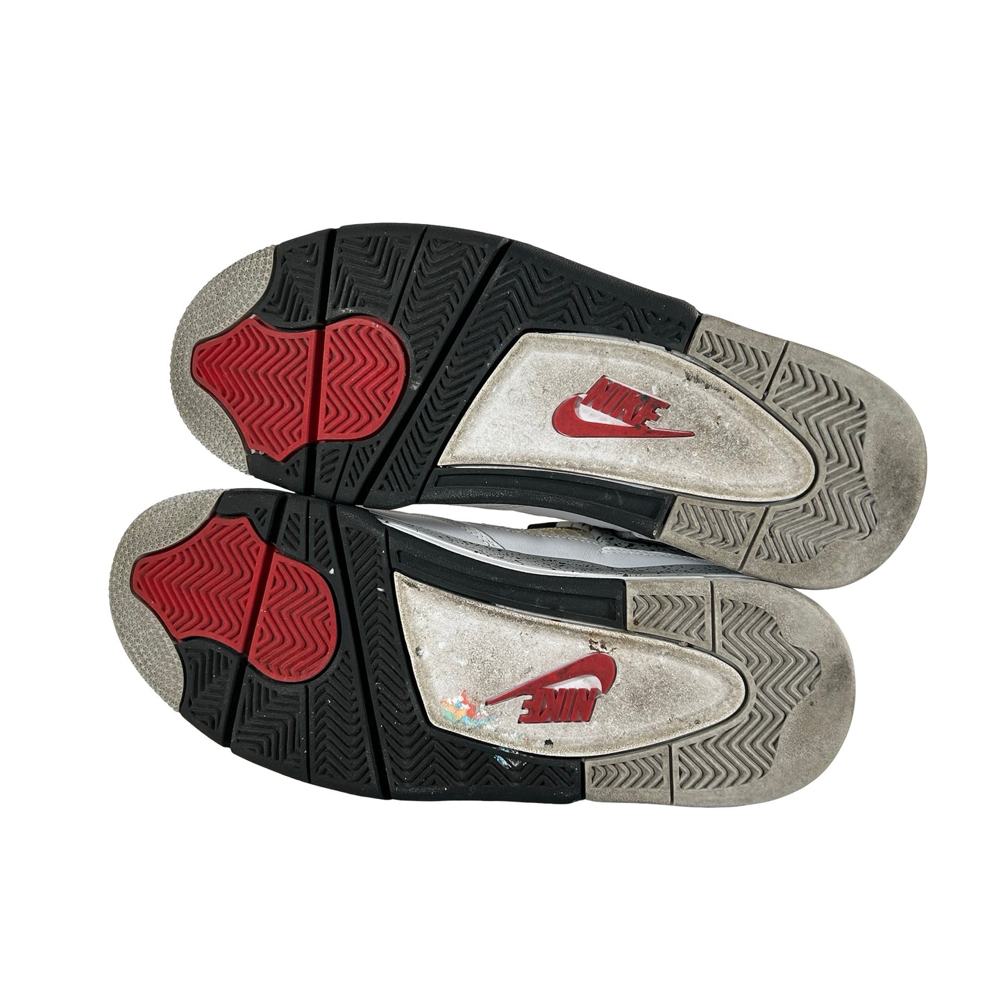 840606 192 Jordan 4 White Cement [USED] - 9 M (Used) (No Box2)