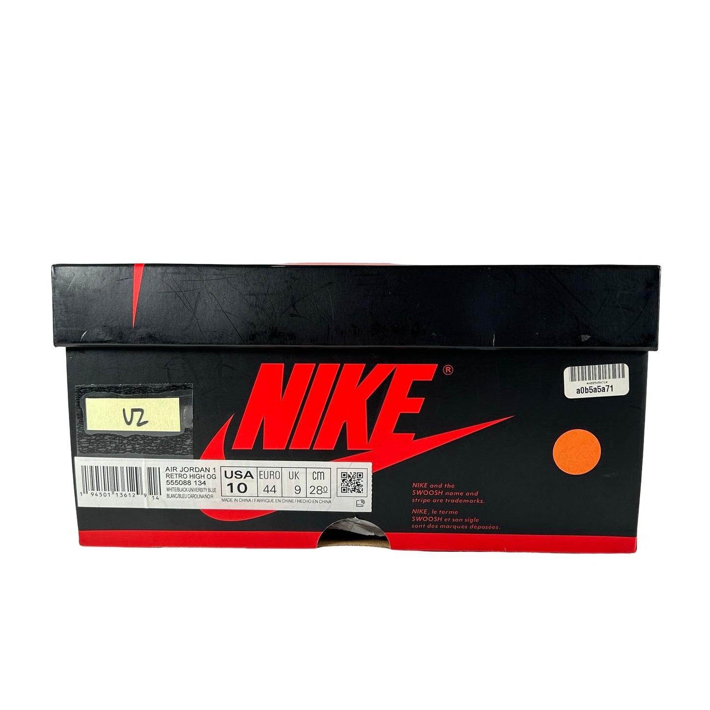 555088 134 Jordan 1 University Blue [USED] - 10 M (Used2)